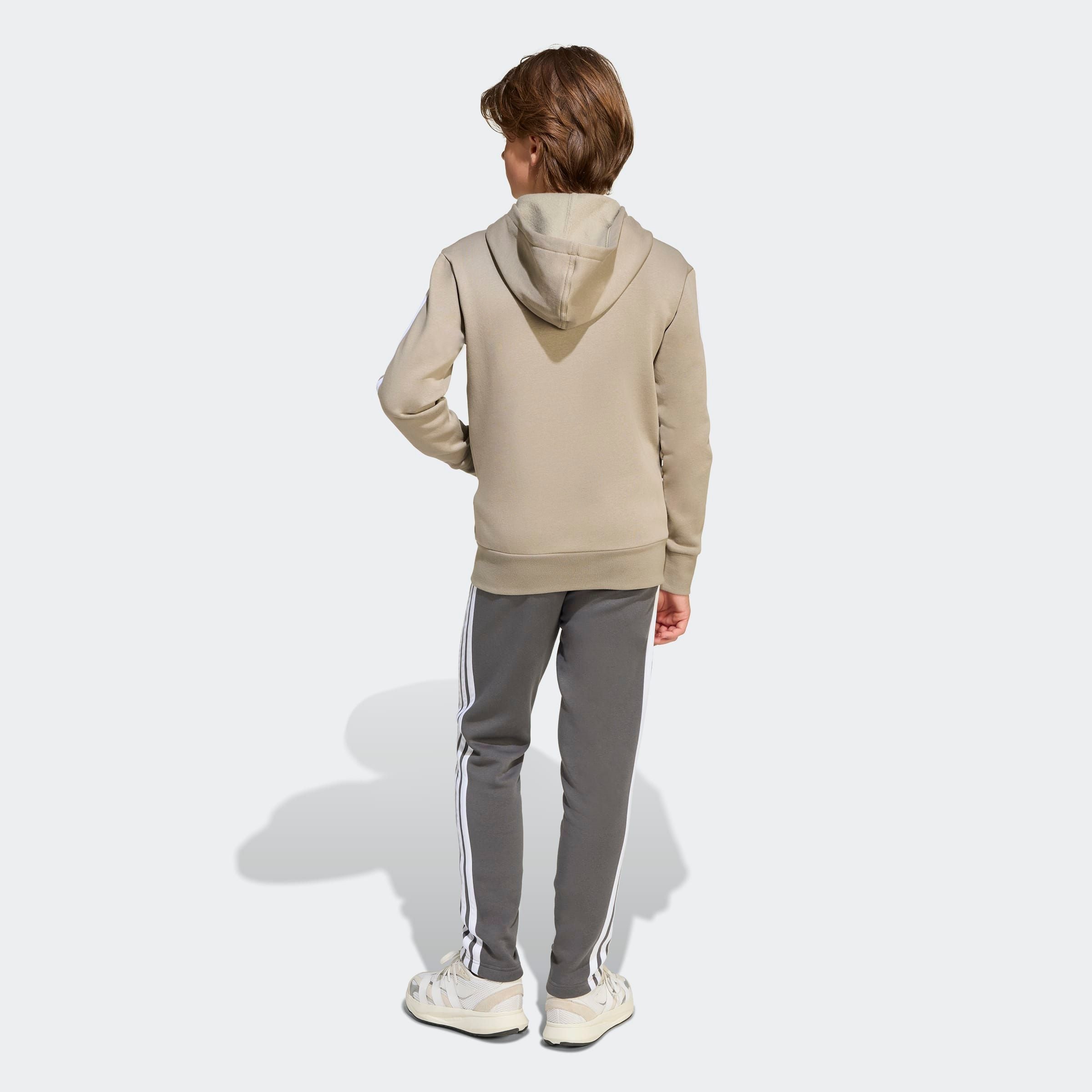 adidas Sportswear Trainingsanzug »SEASONAL ESSENTIALS TIBERIO 3-STREIFEN KIDS« 2 Stk.