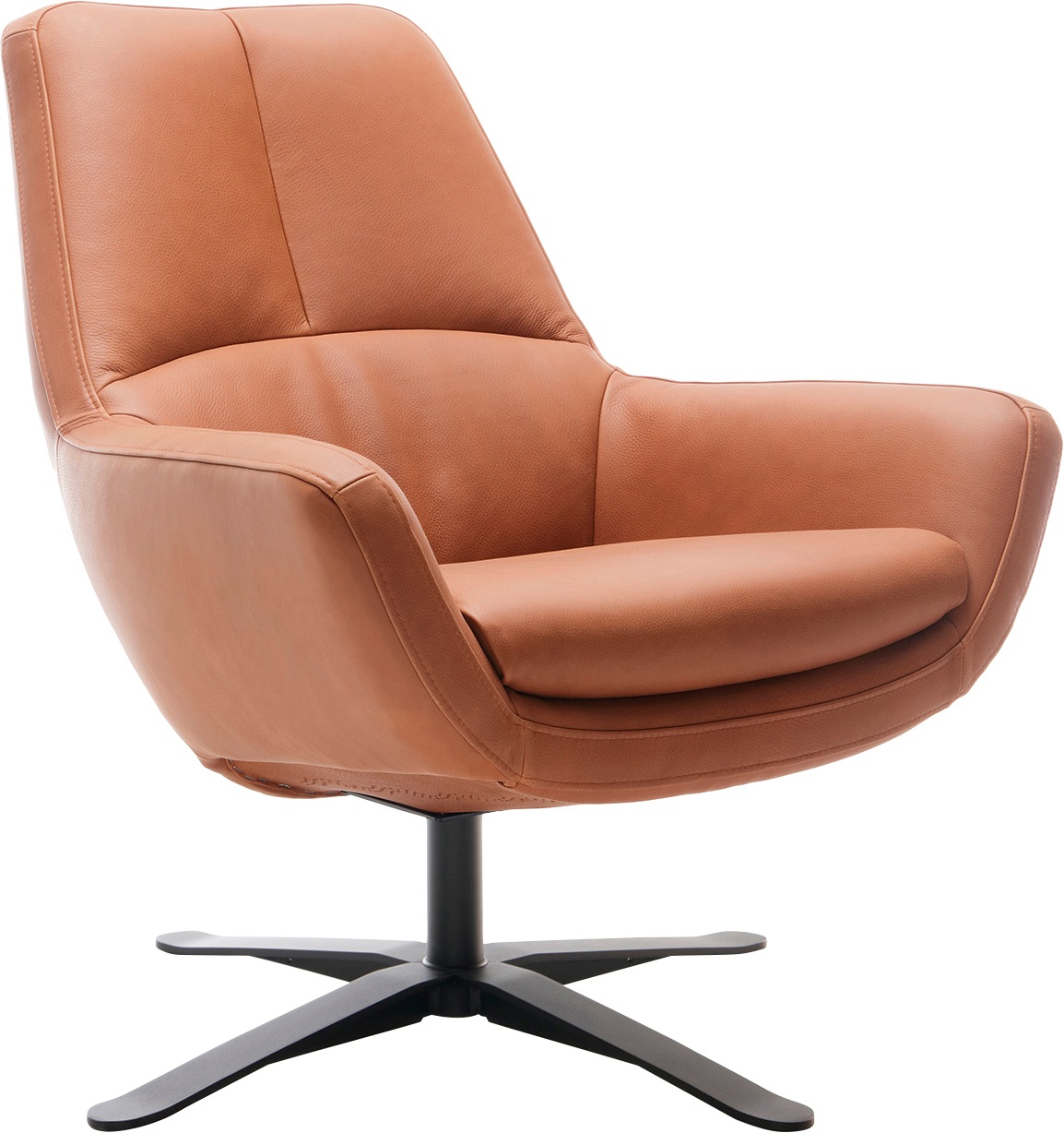 BETYPE Drehsessel »Be Organic Standard Back, Loungesessel«, in elegantem Design mit Drehfunktion
