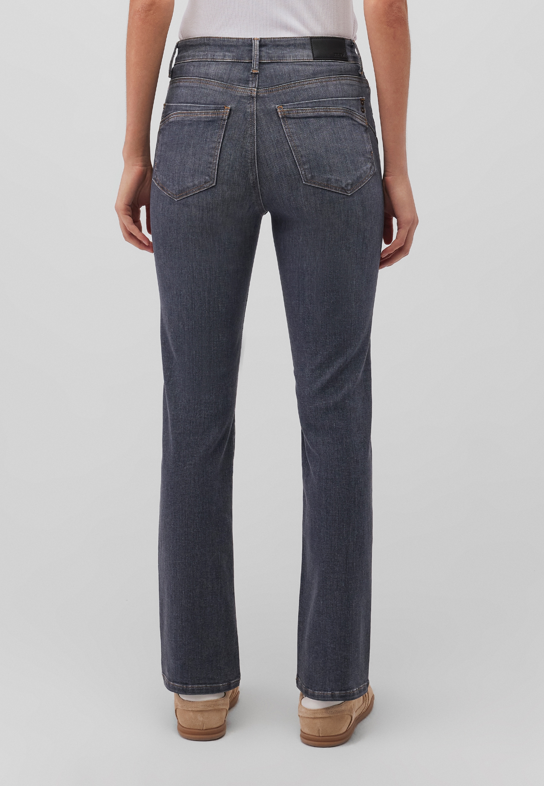 Mavi Straight-Jeans »KENDRA«, gerde Form