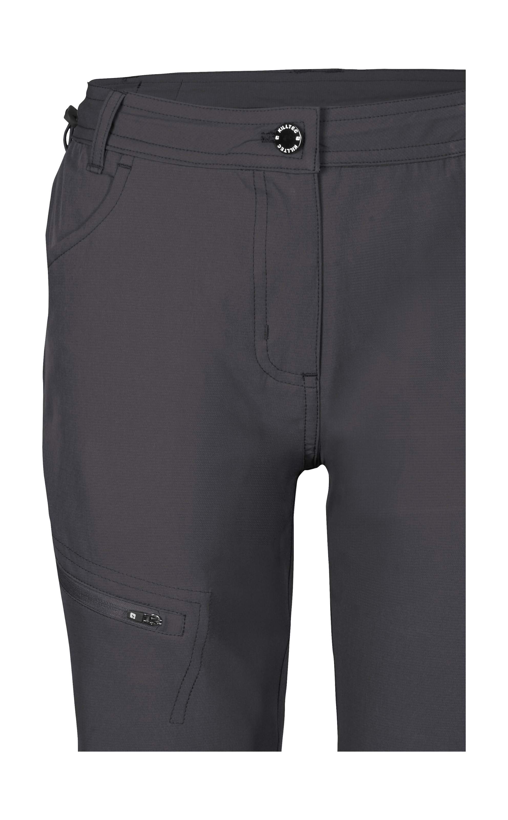 Killtec Caprihose »KOS 4 WMN PNTS«, Wasserabweisende, schnelltrocknende Caprihose mit Comfort-Stretch
