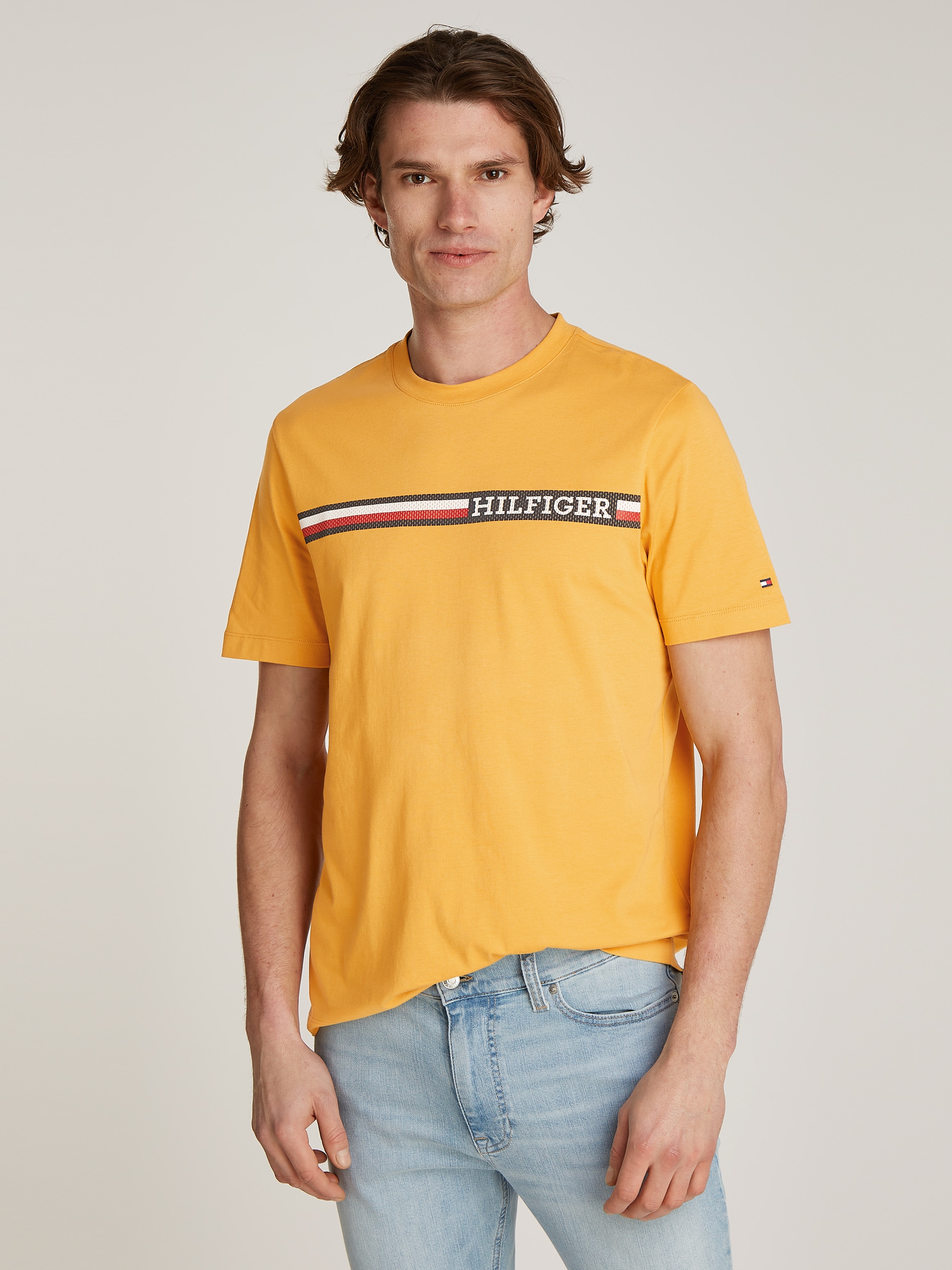 Tommy Hilfiger T-Shirt "CHEST STRIPE TEE" günstig online kaufen