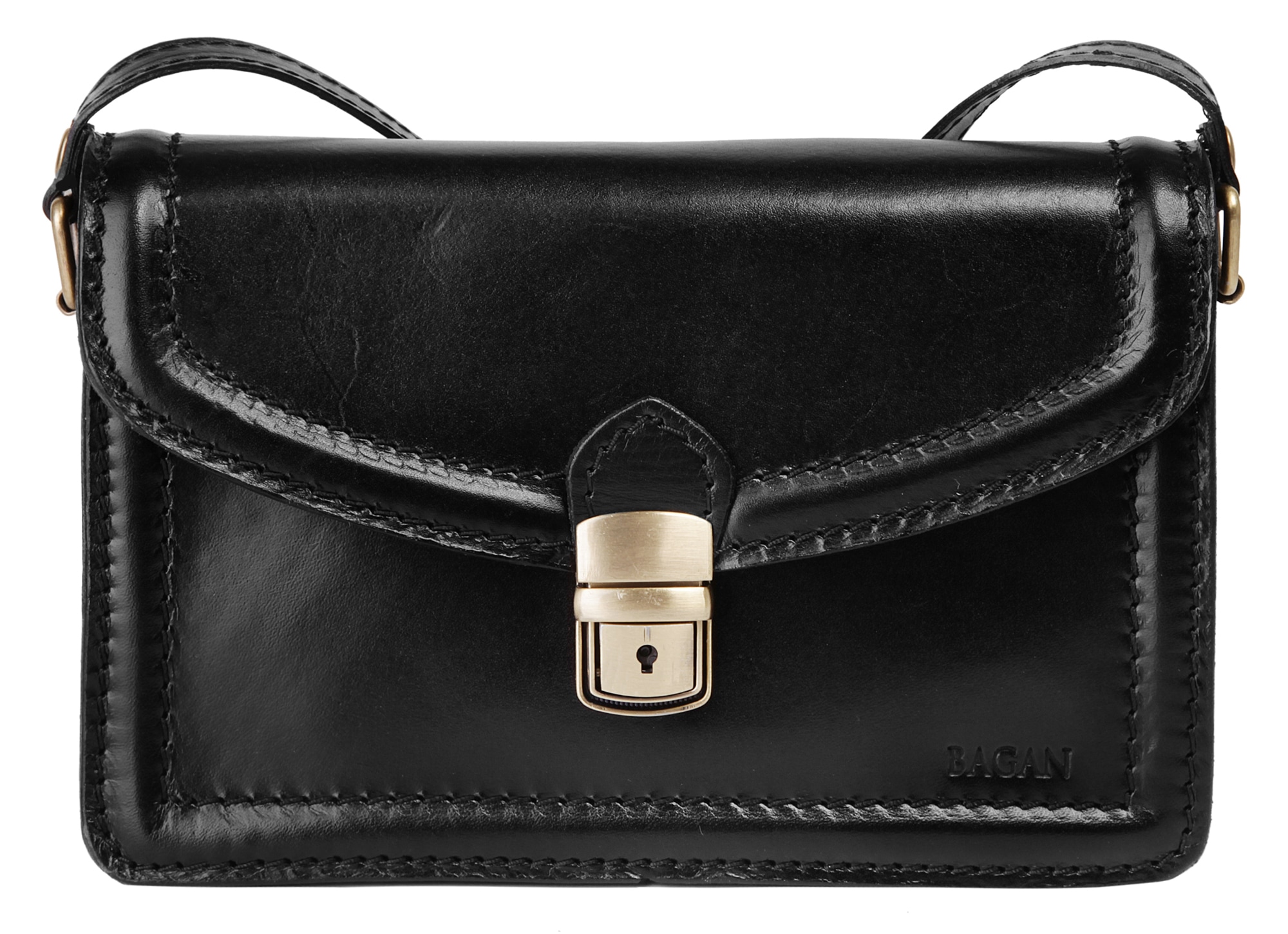 Bagan Umhängetasche echt Leder, Made in Italy günstig online kaufen
