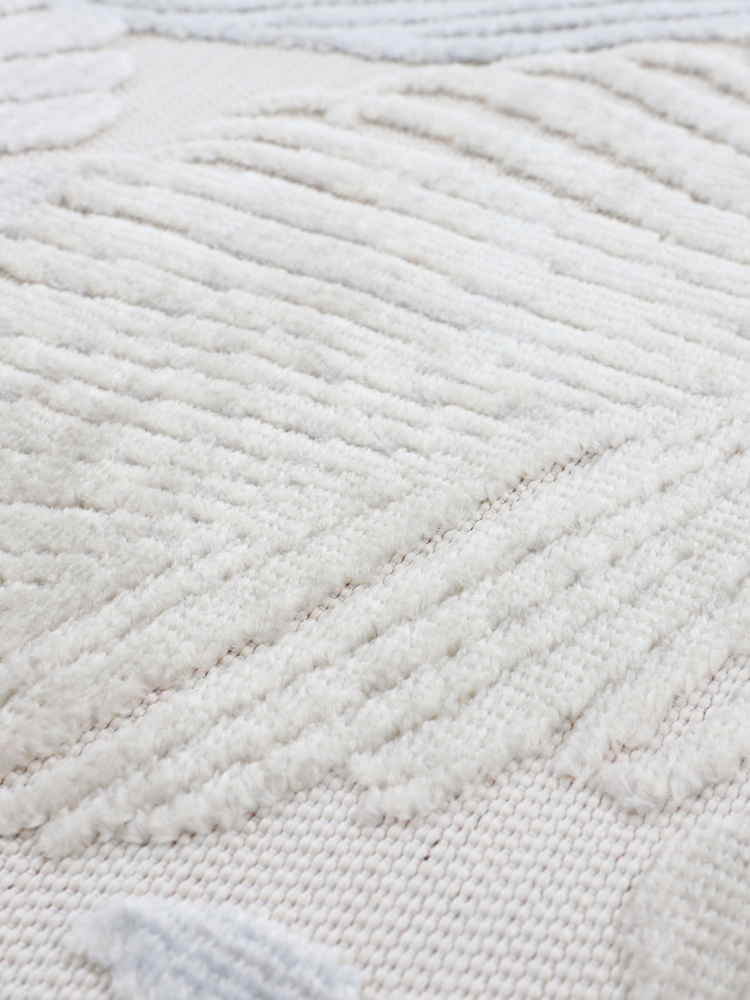 carpetfine Teppich »Deja 104«, rechteckig, 4 mm Höhe, robustes Flachgewebe, Floral Palmenblätter, In- und Outdoor, Läufer