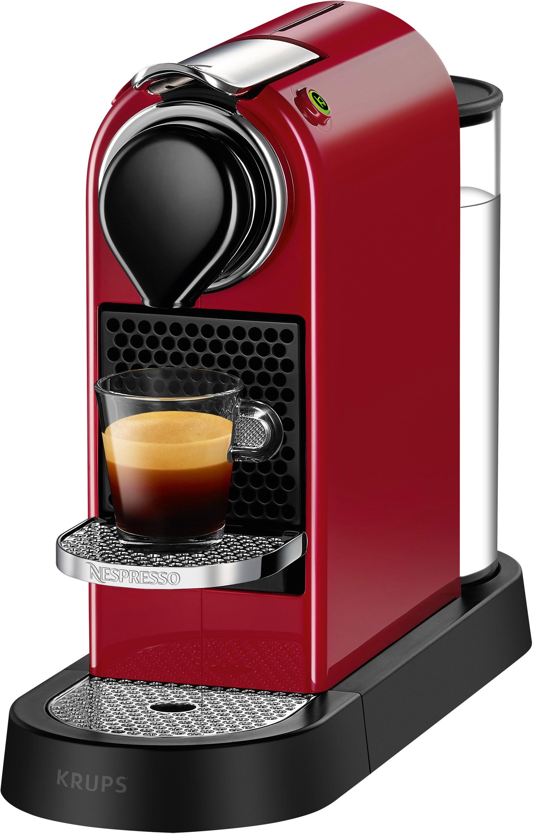 Nespresso Kapselmaschine »XN7415 New CitiZ von Krups«, Wassertank: 1 L, inkl.  Willkommenspaket mit 7 Kapseln | BAUR