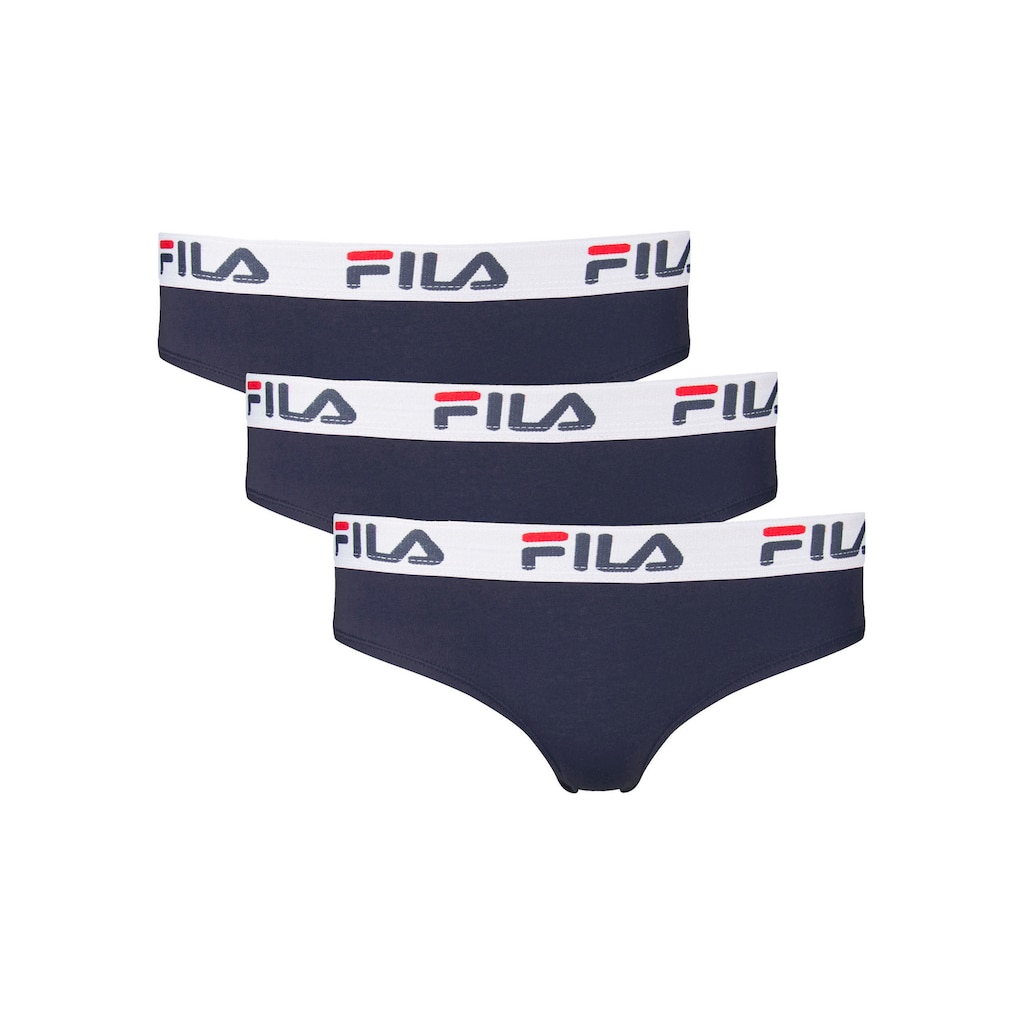Fila Slip (Packung 3 St.) mit elastischem Logobund