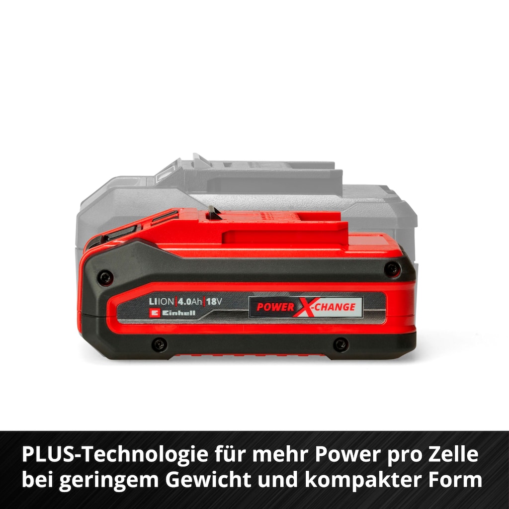 Einhell Akku »18V 4,0Ah Power-X-Change Plus«, 4000 mAh, 18,0 V