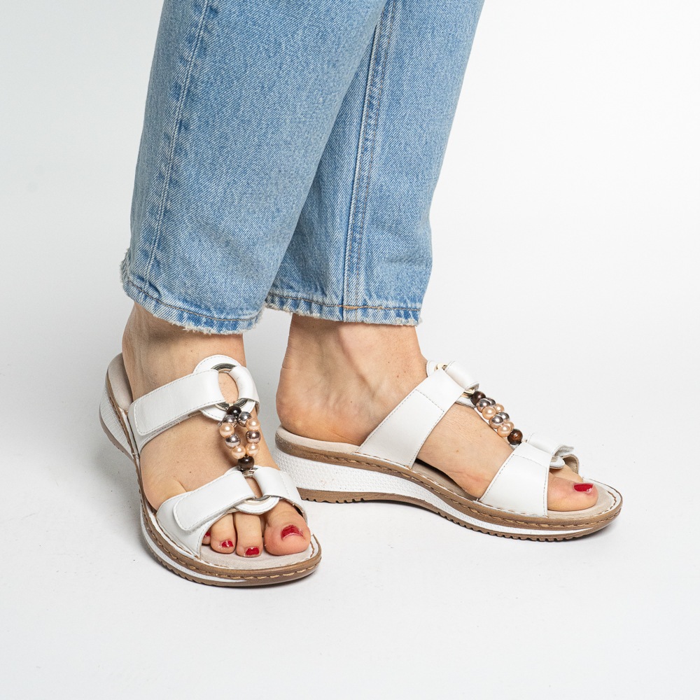 Ara Pantolette "HAWAII" Schlupfschuh, Komfortschuh mit Klettverschlüsse, G- günstig online kaufen