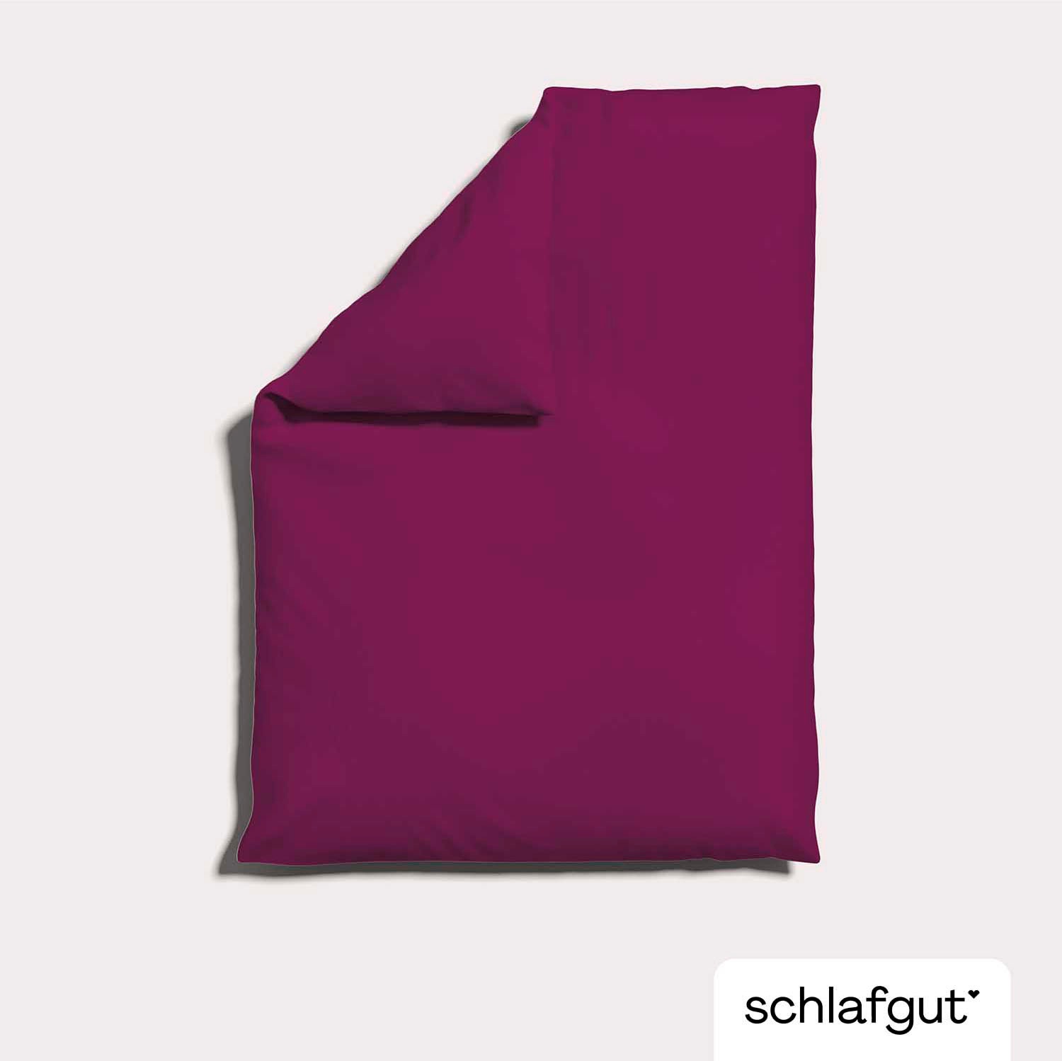 Schlafgut Bettbezug »Woven Satin«, (1 St.), besonders dicht gewebt, Mix & Match: passender Kissenbezug erhältlich
