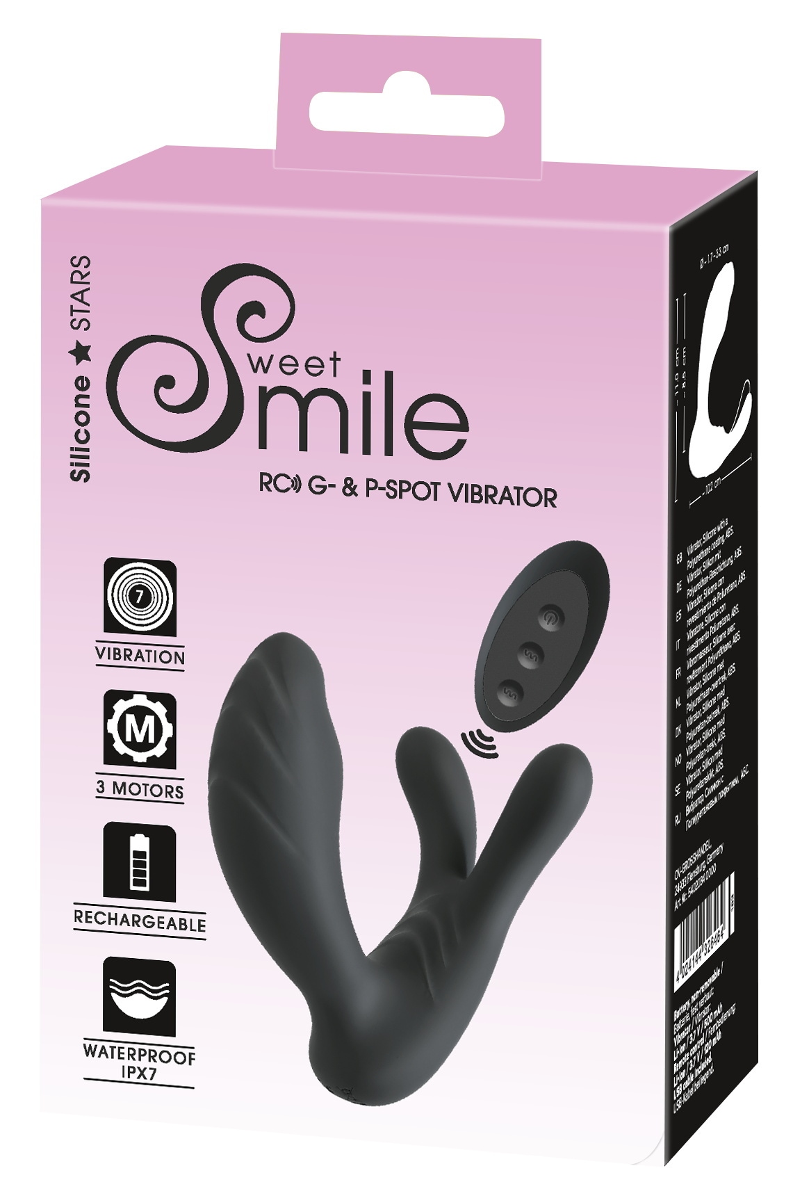 Sweet Smile Vibrator »Vibrator RC G-&P-Spot Vibrator«