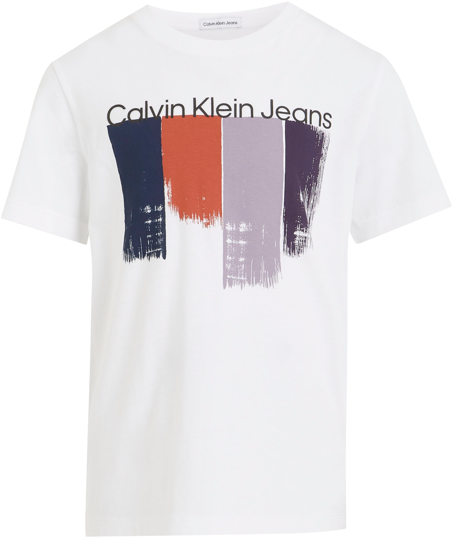 Jeans Calvin Black T-Shirt »PLACED Klein BRUSHSTROKES BAUR T-SHIRT« | Friday