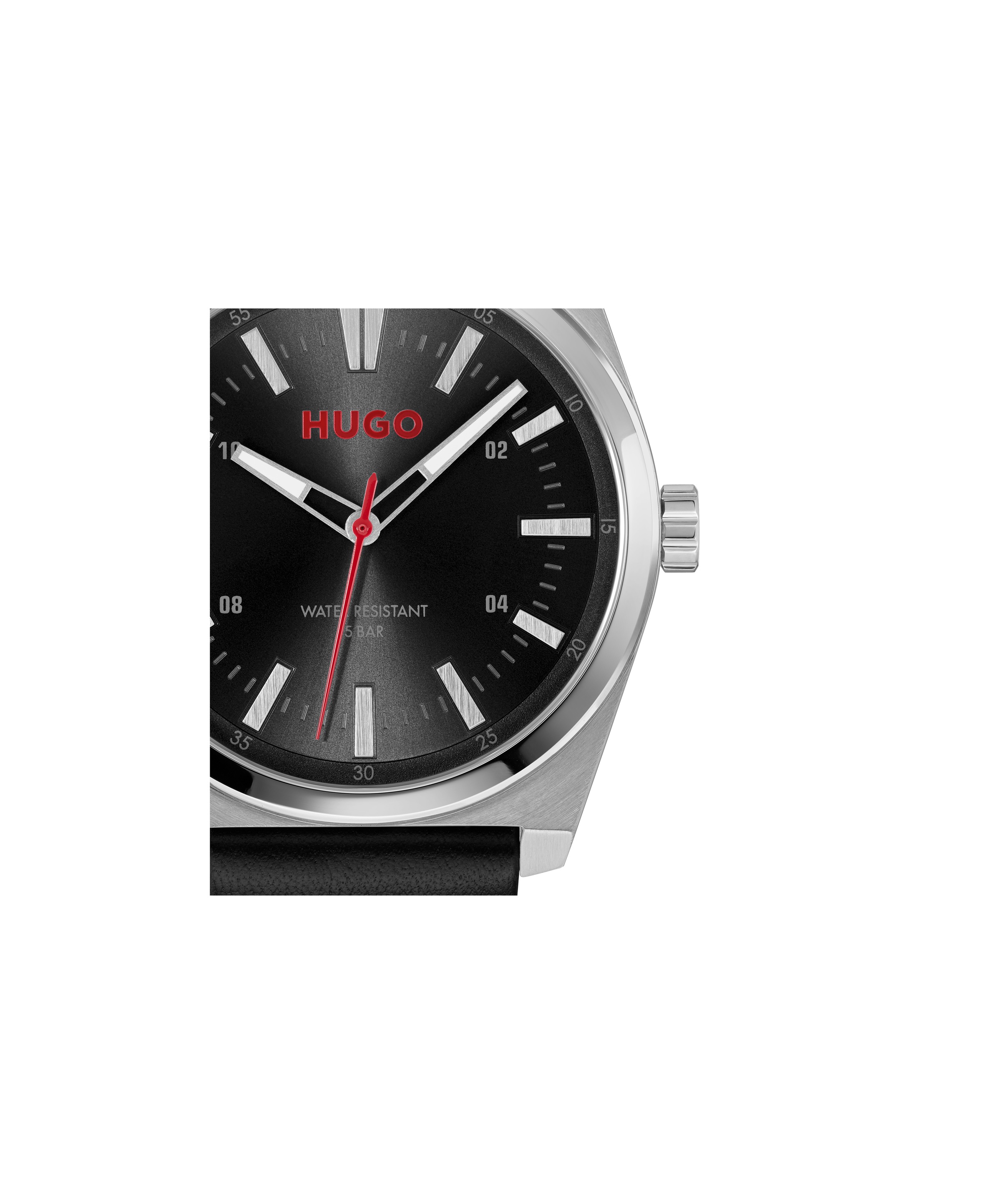 HUGO Quarzuhr »#ARK«, Armbanduhr, Herrenuhr, Lederarmband, analog