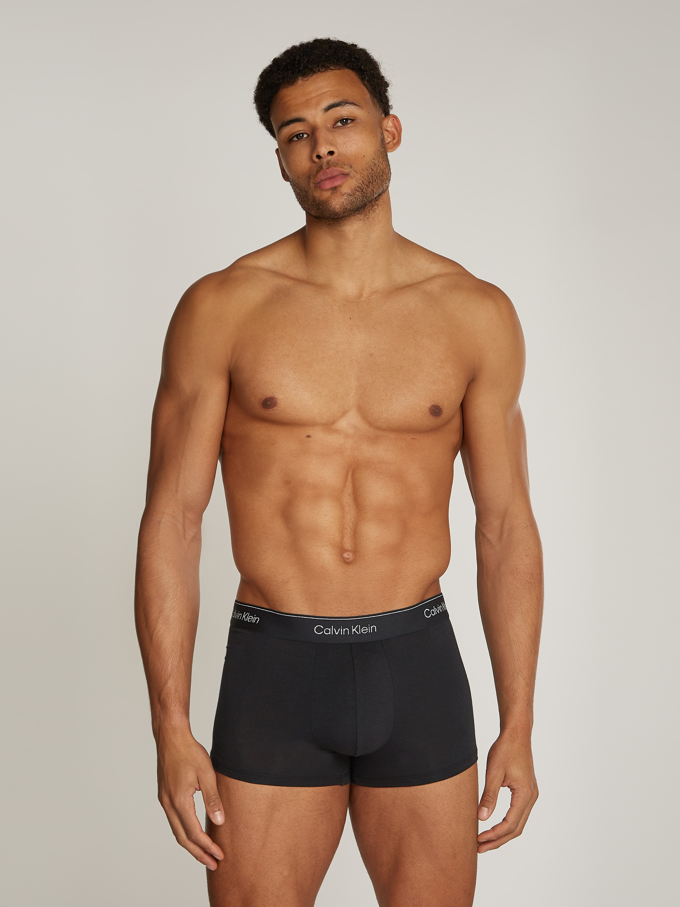 Calvin Klein Underwear Trunk »LOW RISE TRUNK 3PK«, (Packung, 3 St., 3er-Pack), mit Logo-Elastikbund (3 Stück)