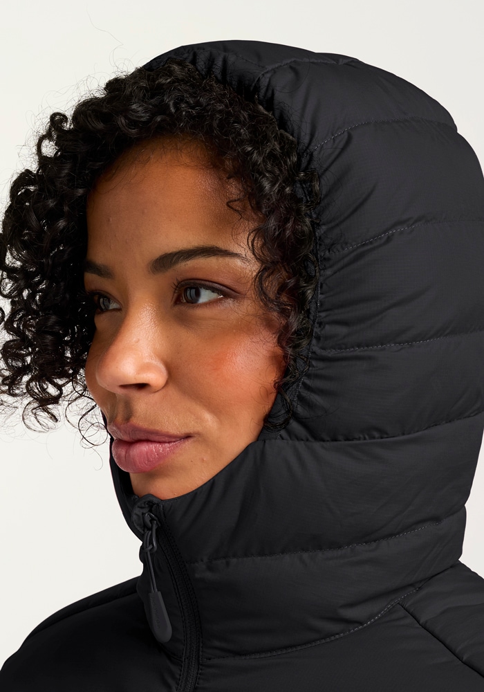 Jack Wolfskin Daunenjacke »ATHER DOWN HOODY W RDS«, mit Kapuze