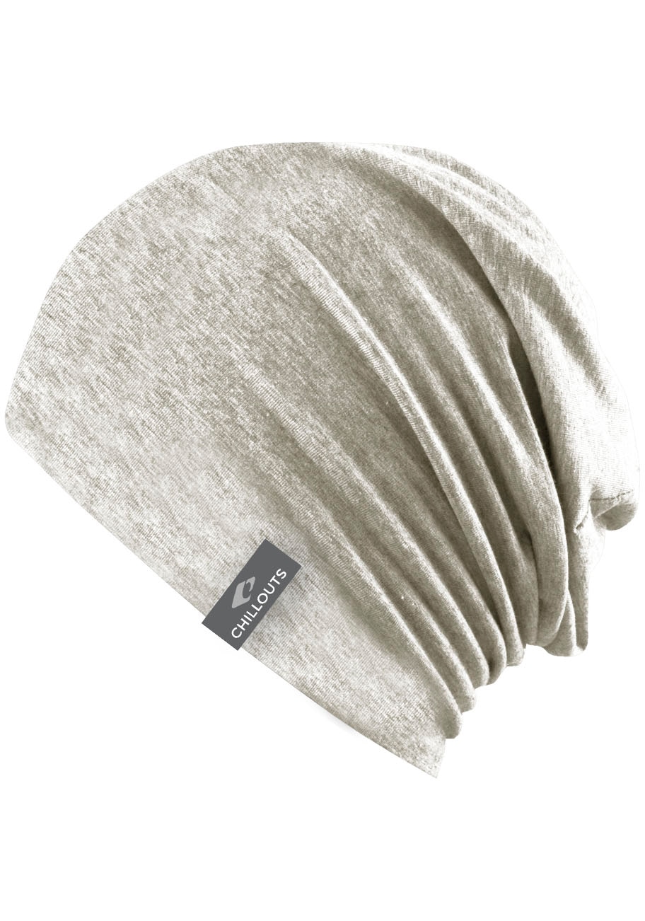 chillouts Beanie »Acapulco Hat«, lässiger Long-Beanie-Look, Baumwoll-Elasthan-Mix