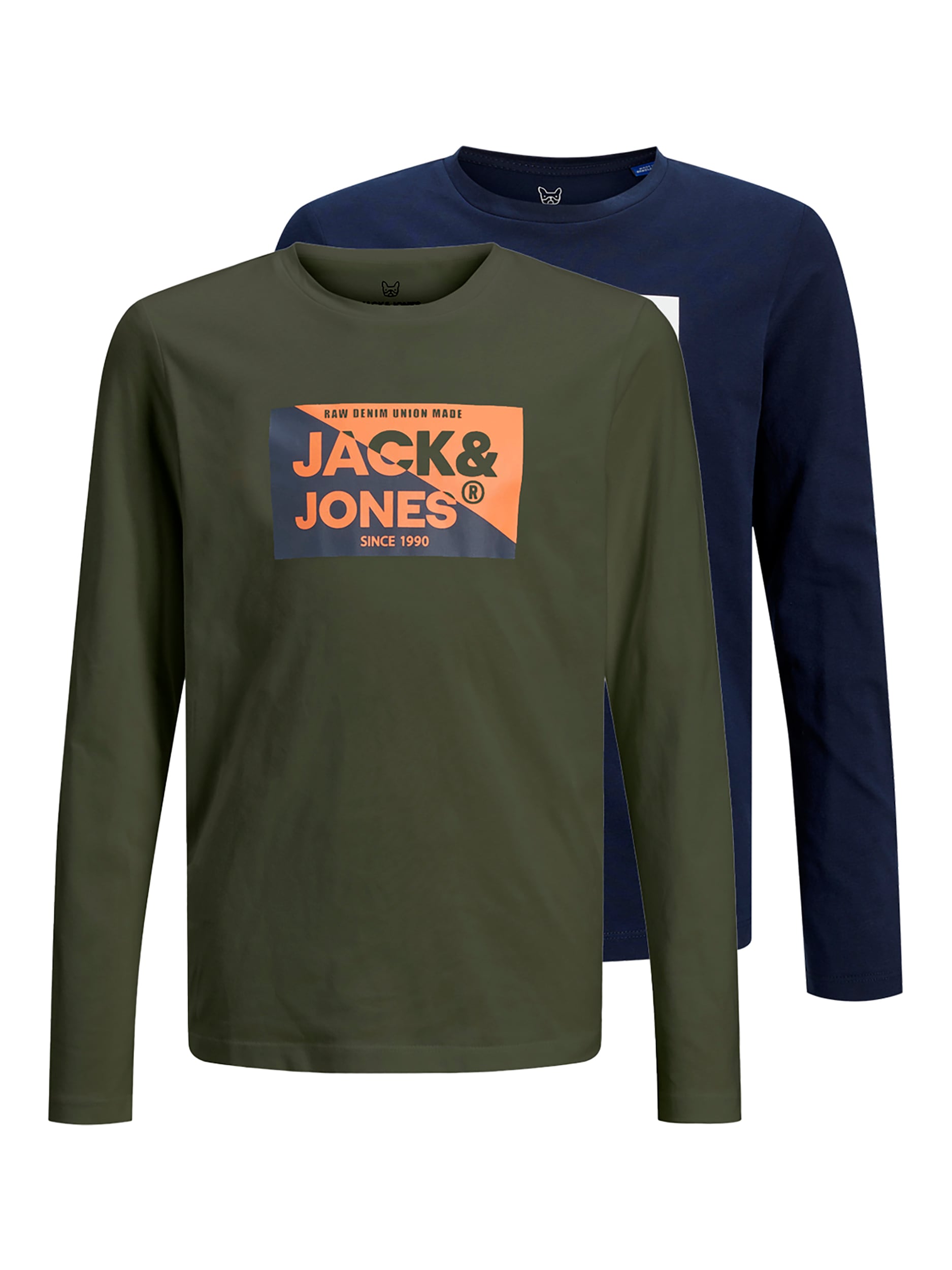 Jack & Jones Junior Langarmshirt »JJNOLAN TEE LS CREW NECK«