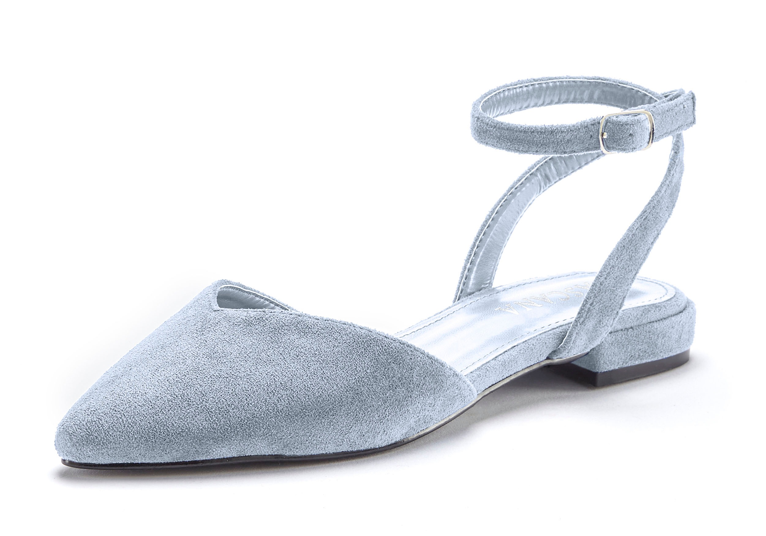 Thumbnail - LASCANA Ballerina, Slingballerina, Riemchenballerina, Halbschuh, Slipper, Sandale VEGAN