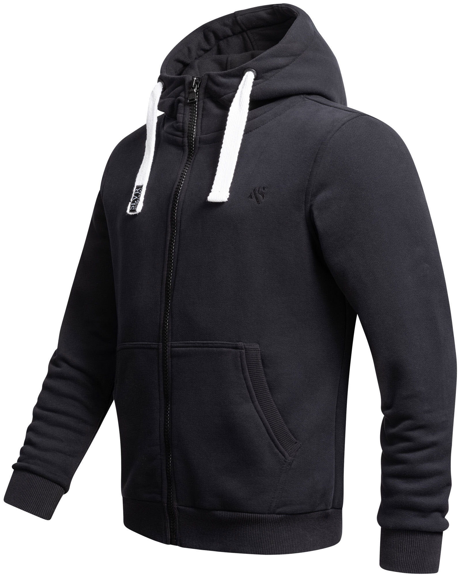 Alessandro Salvarini Sweatjacke »ASVinzent«, warmer Hoodie