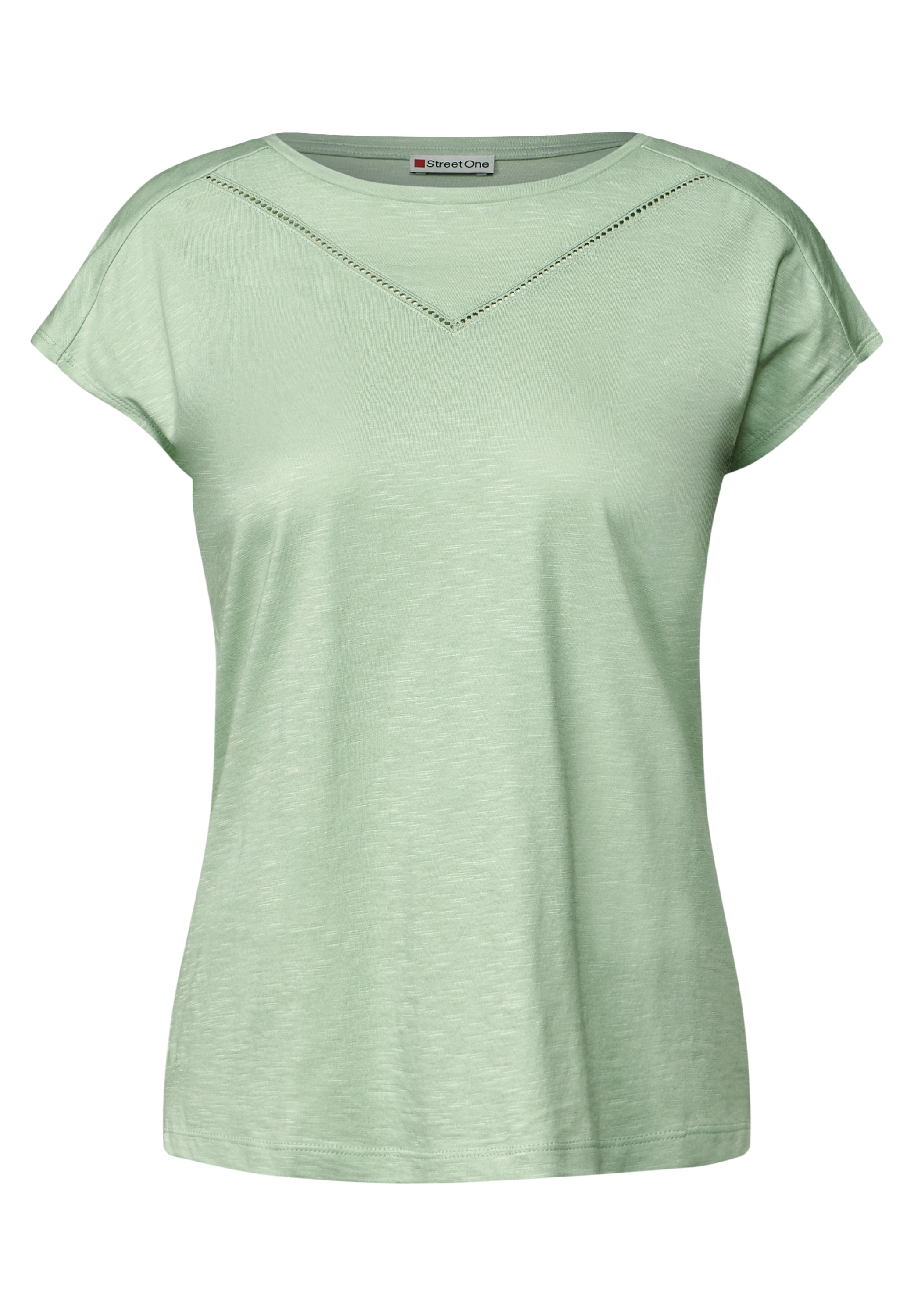STREET ONE Shirttop, mit Deko-Tape