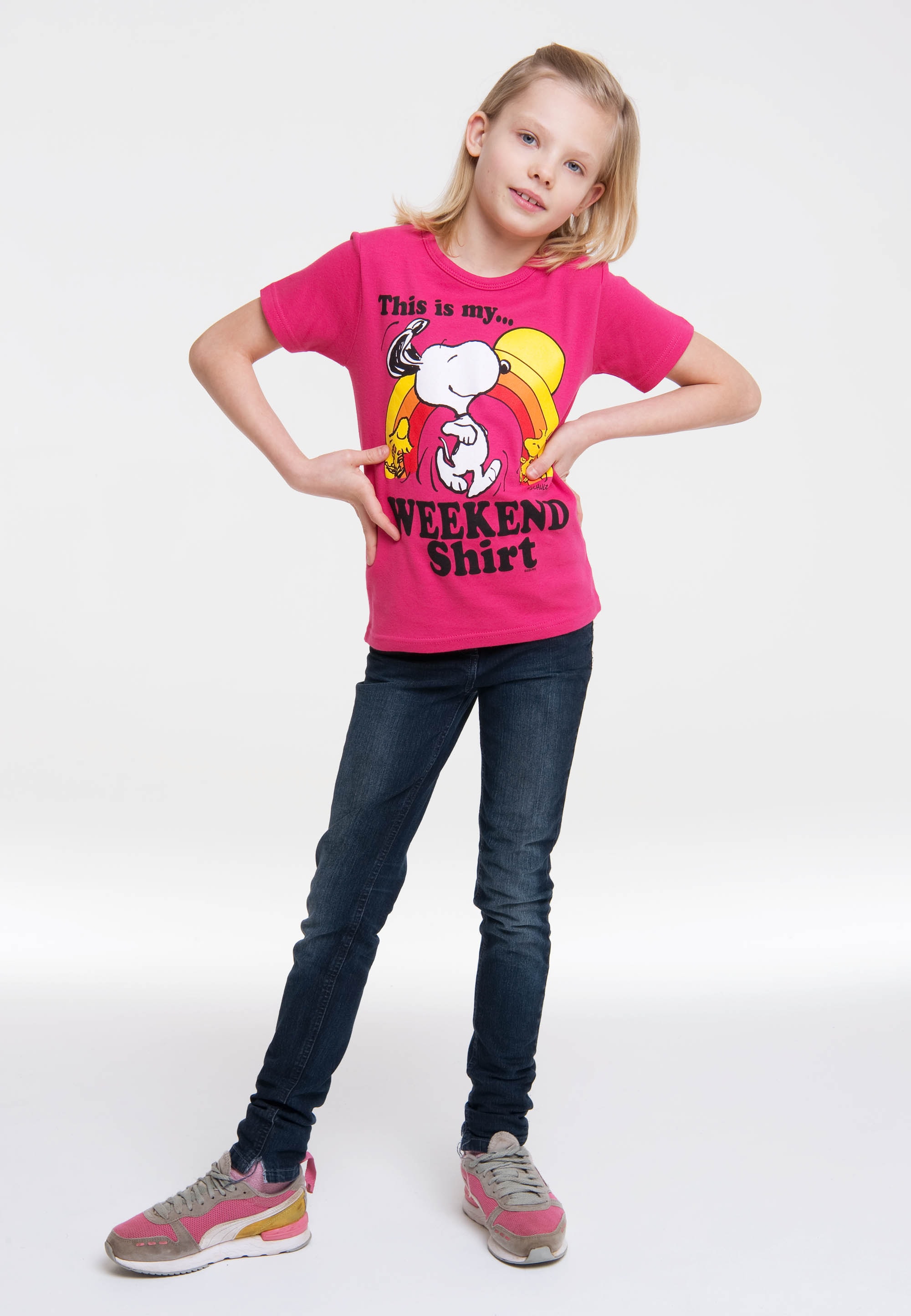 LOGOSHIRT T-Shirt »Peanuts«, mit lizenziertem kaufen | Originaldesign BAUR