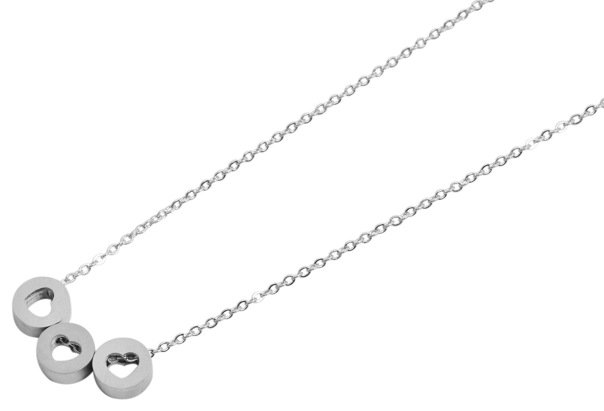 Adelia´s Kette ohne Anhänger »Damen Halskette – Ankerkette aus Edelstahl 43 cm« Zum Verschenken – ideal zum Weihnachten