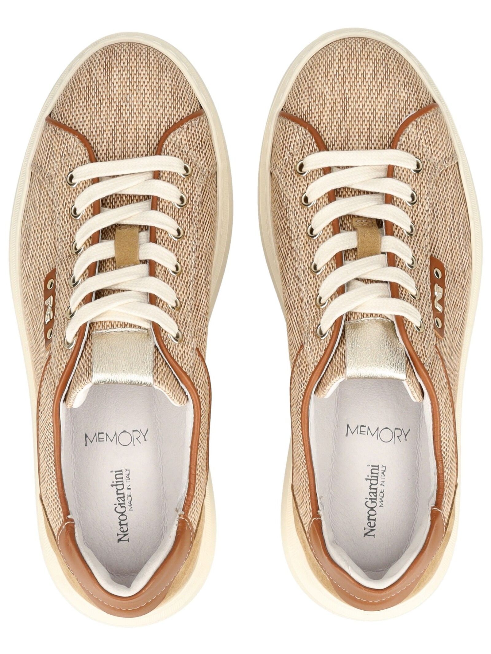 Nero Giardini Plateausneaker »Nero Giardini Sneaker Leder/Textil«