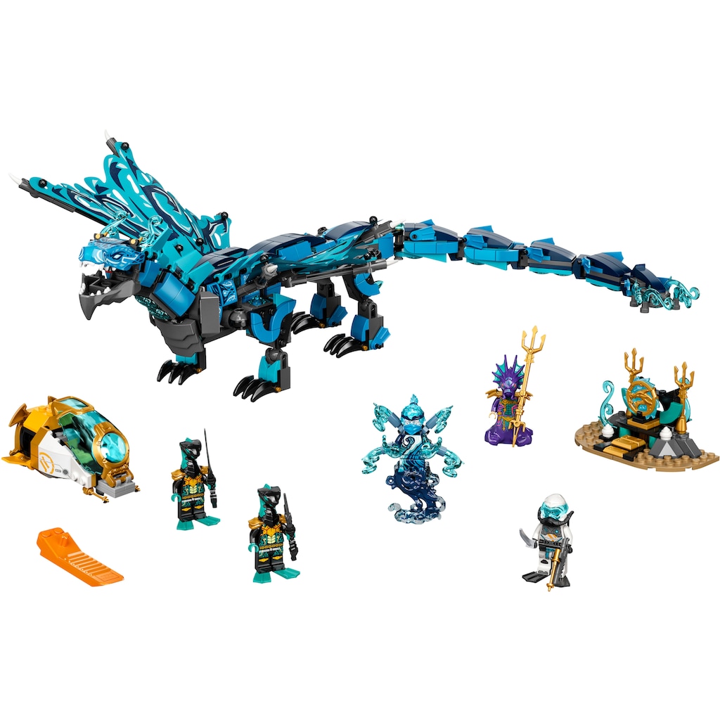 LEGO® Konstruktionsspielsteine »Wasserdrache (71754), LEGO® NINJAGO®«, (737 St.)