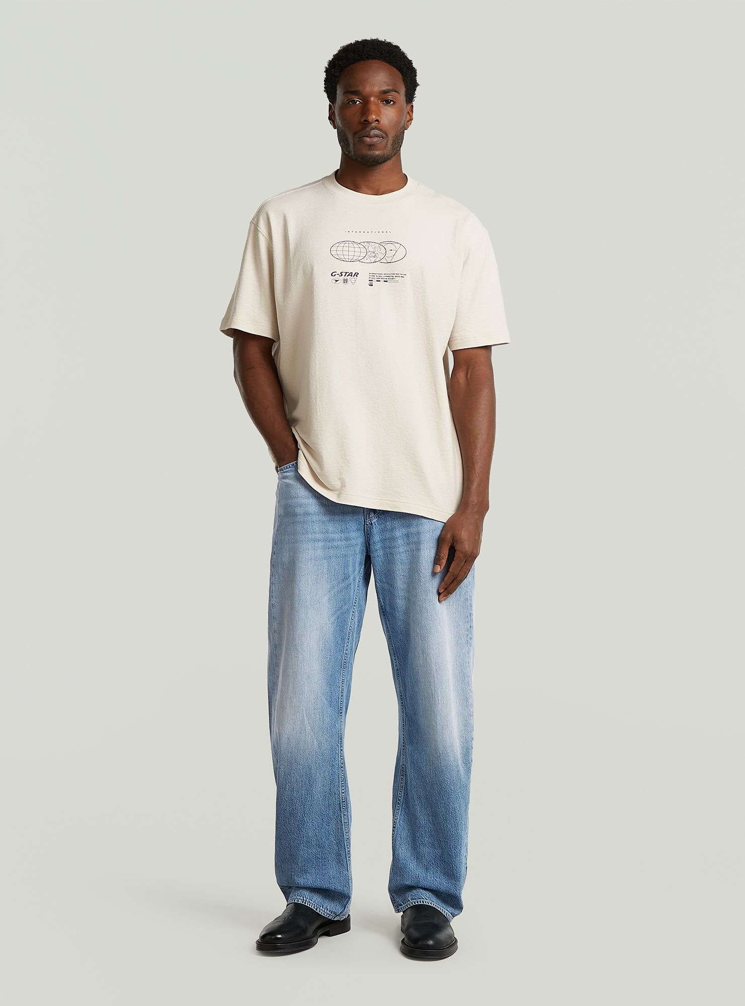 G-STAR T-Shirt »Globes Relaxed T-Shirt«