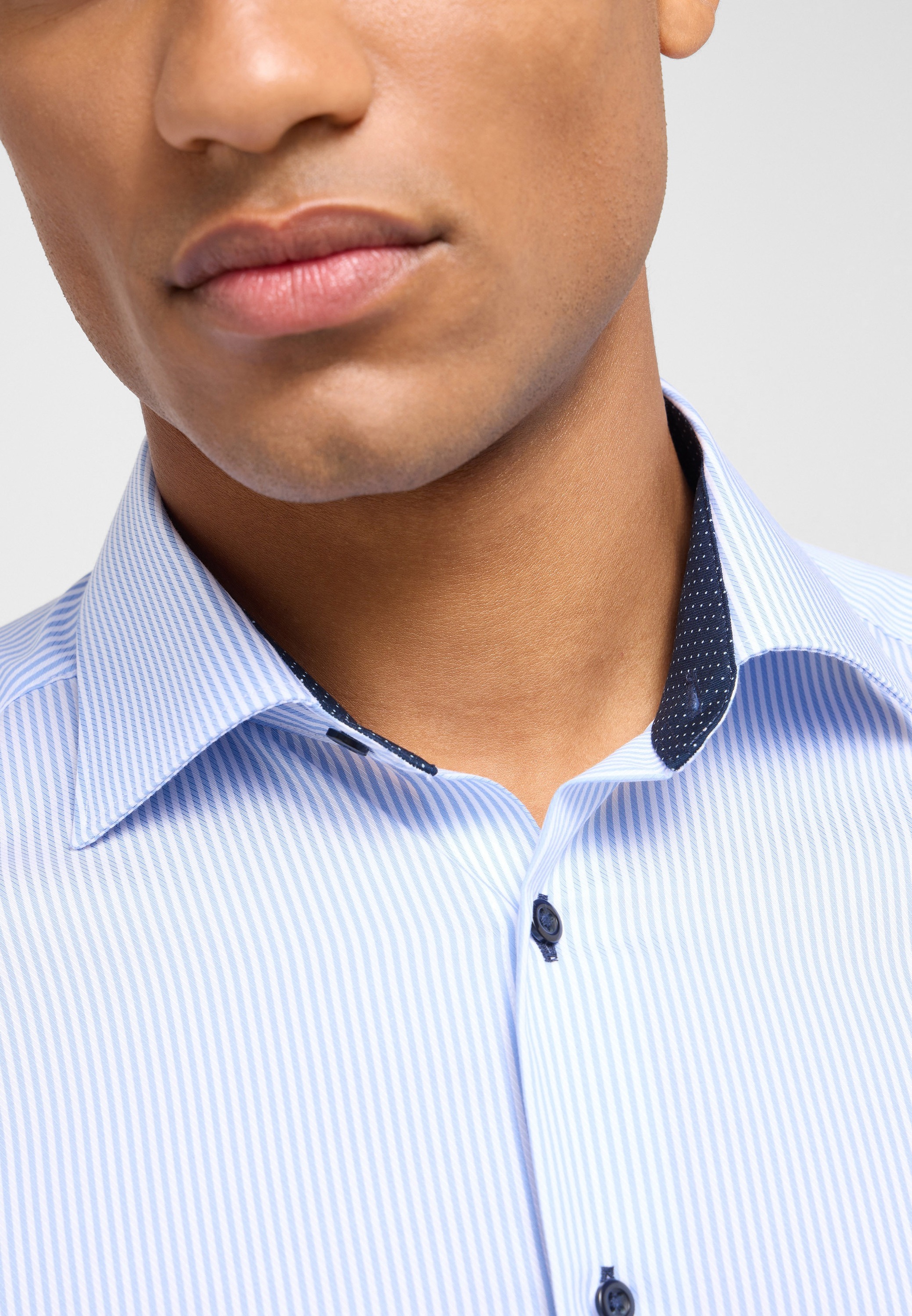 Thumbnail - Eterna Langarmhemd "SLIM FIT" NON IRON (bügelfrei)