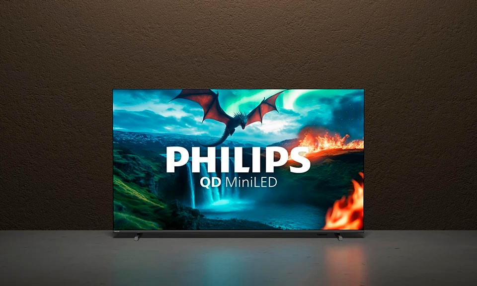 Philips QLED Mini LED-Fernseher »65MLED810/12«, 4K Ultra HD, Smart-TV