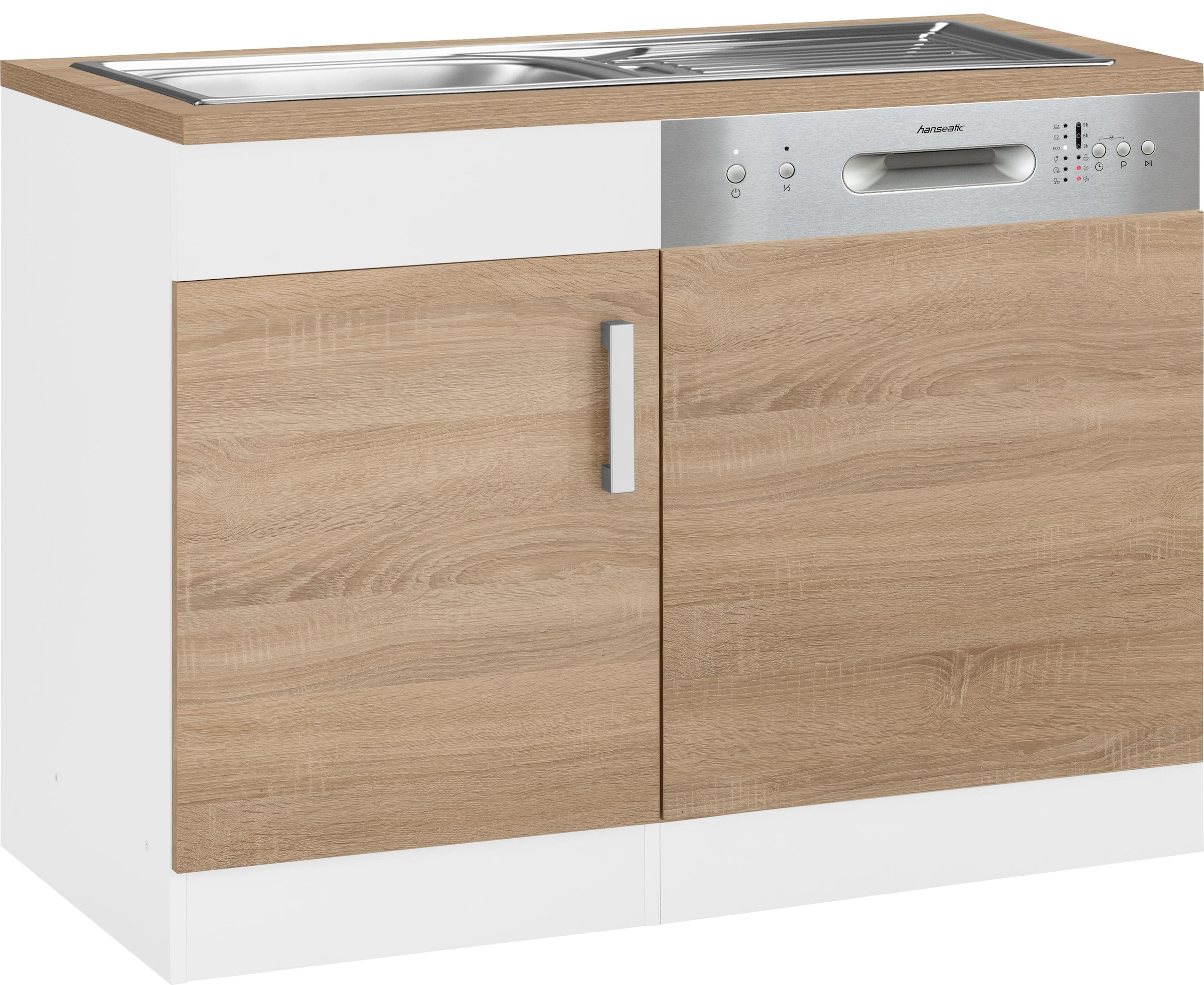 KOCHSTATION Spülenschrank "KS-Gera", Breite 110 cm