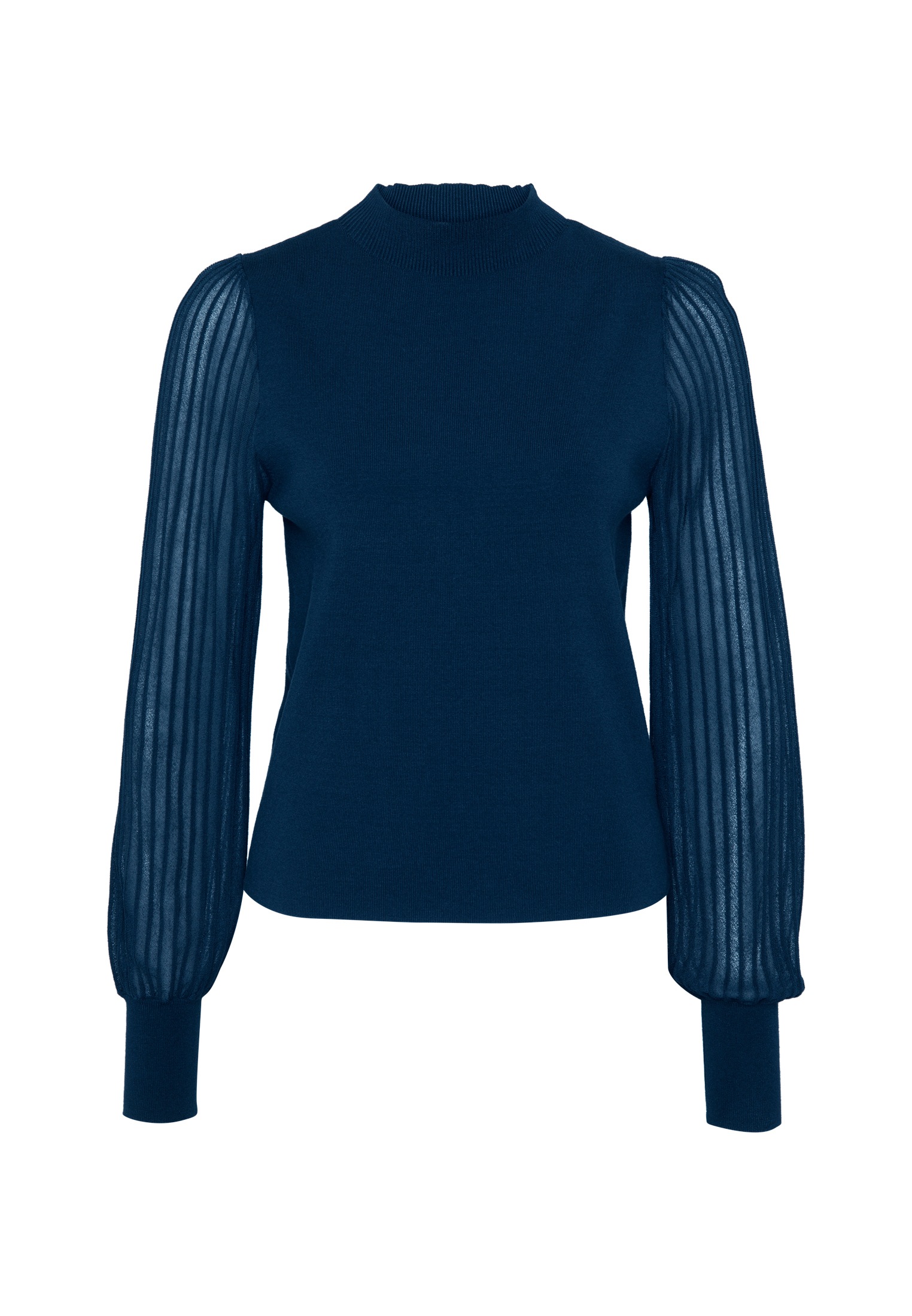 Zero Strickpullover "Damen mit transparenten Ärmeln" 1 Stk. weiteres Detail günstig online kaufen