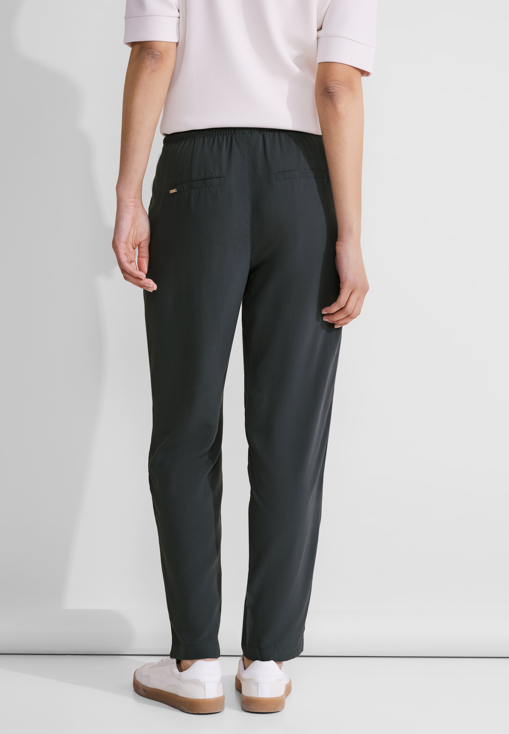 STREET ONE Röhrenhose, Middle Waist