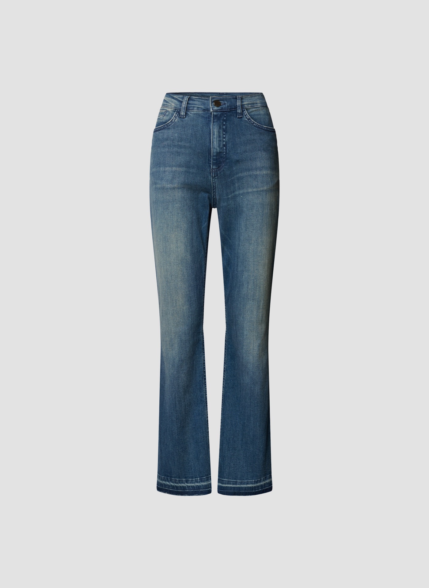 LeComte Jerseyhose »LeComte Klassische Jeans mit Ausgestelltem Bein für Damen«