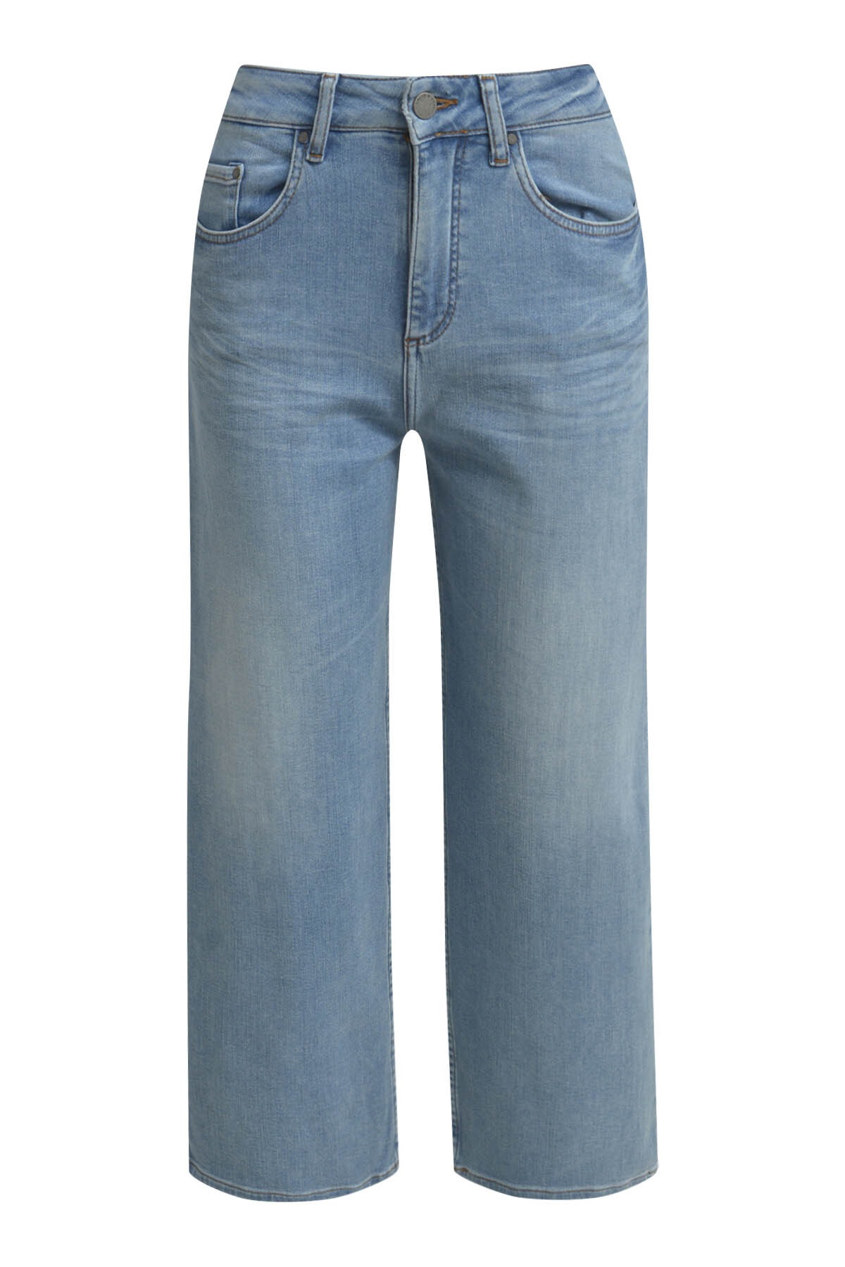 Smith & Soul Weite Jeans mit verkürztem Bein