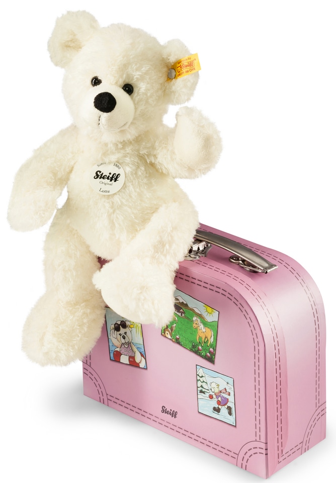 Steiff Kuscheltier Teddybär Lotte, 28 cm weiß Kinder Ab Geburt Altersempfehlung