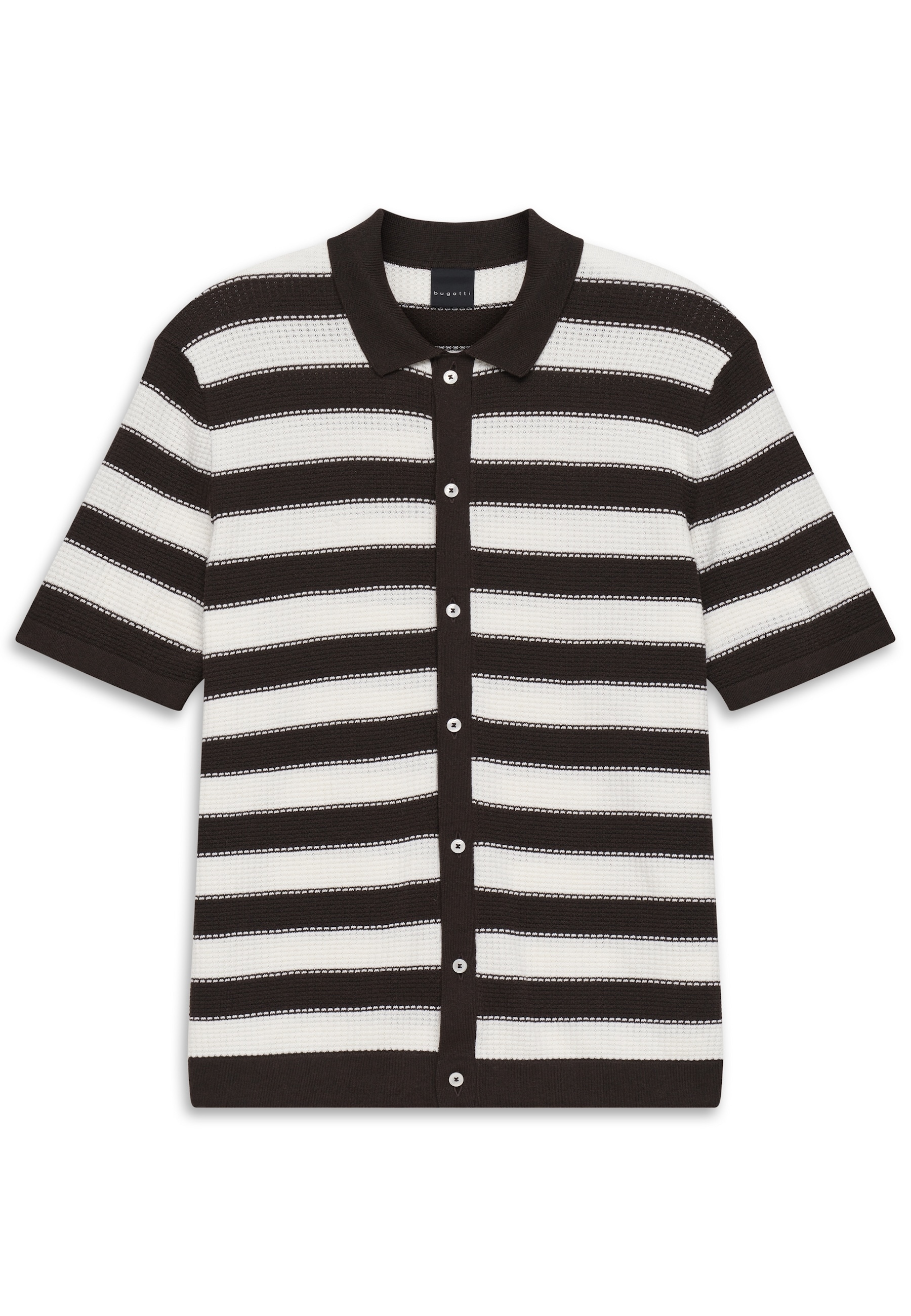 bugatti Poloshirt Regular Fit mit Blockstreifen günstig online kaufen