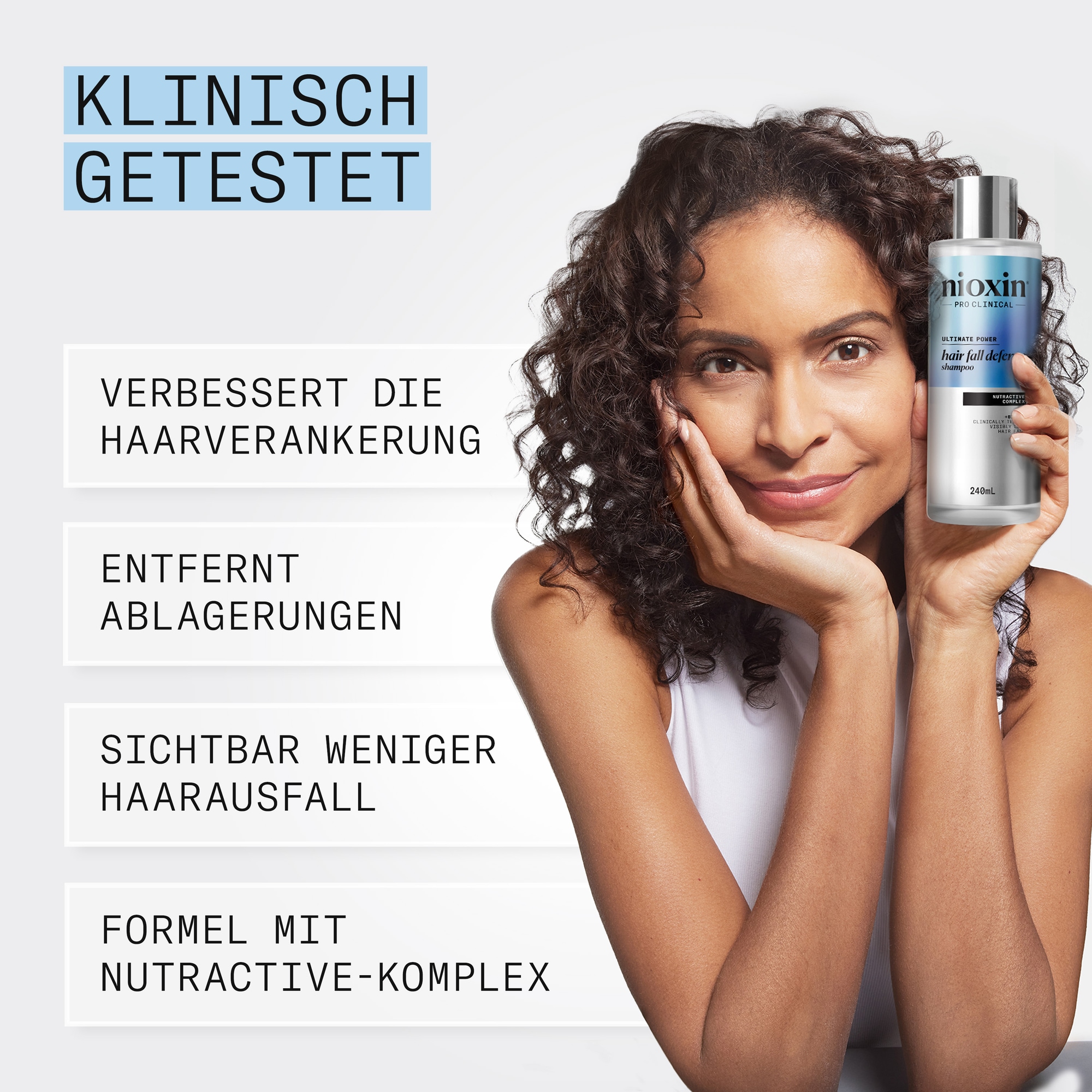 Nioxin Kopfhaut-Pflegeshampoo »NIOXIN ANTI-HAIR LOSS« nährend, pflegend, gegen Haarverlust