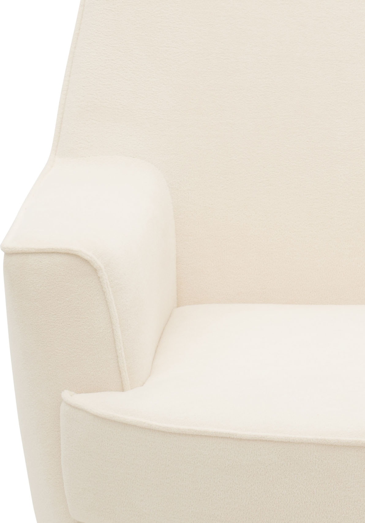 INOSIGN Drehsessel »HETTY, Drehsessel mit Wippfunktion, Lese-Sessel in Cord und Microfaser«, (1 St.), mit Federkern, auch im Set mit passendem Hocker