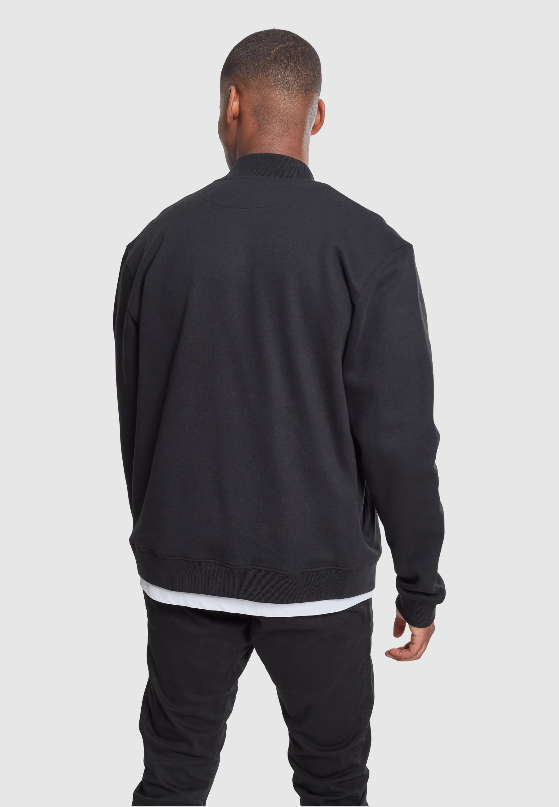 URBAN CLASSICS Collegejacke »Urban Classics Herren 2-tone College Sweatjacket«, (1 St.), ohne Kapuze