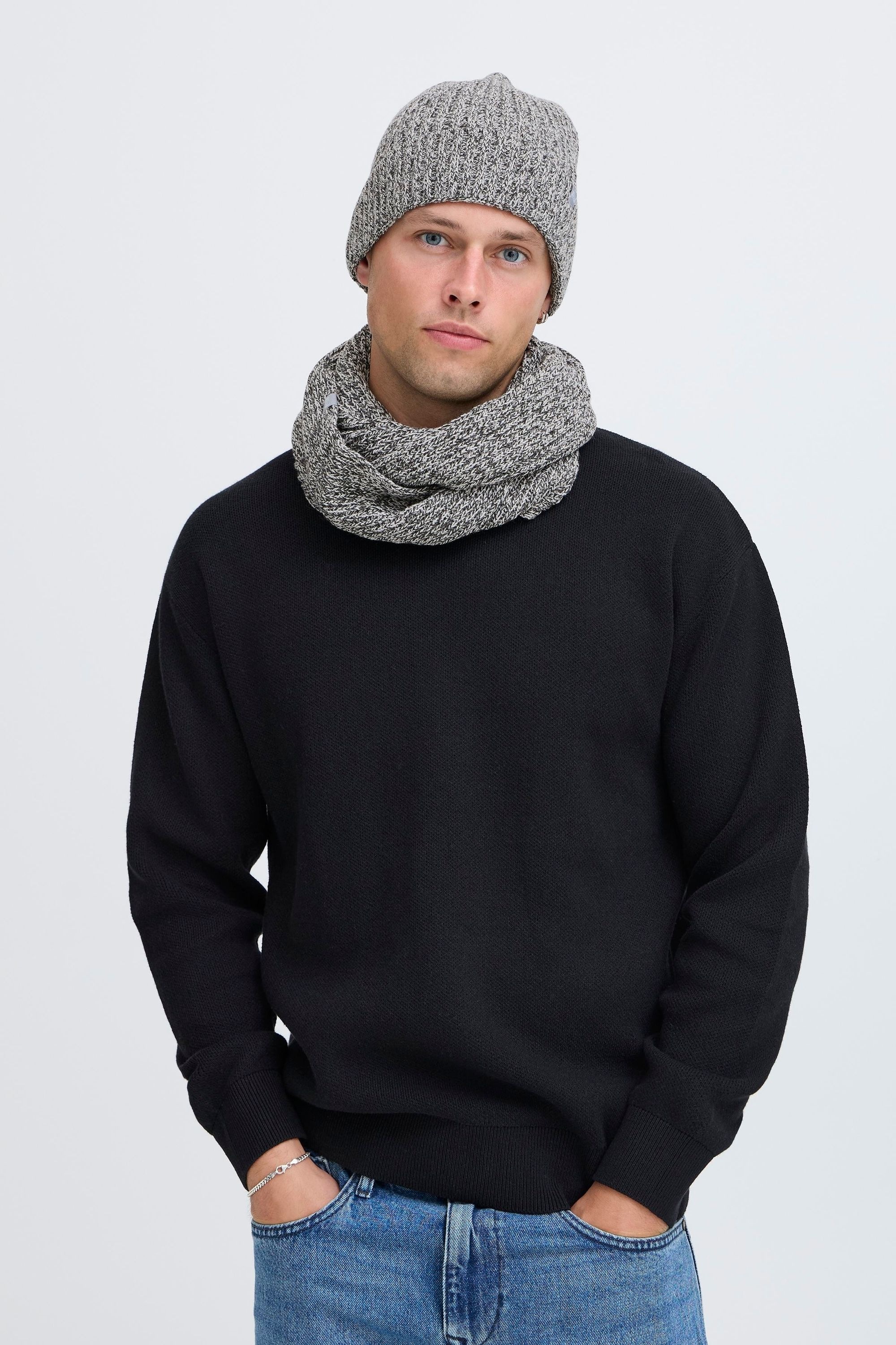 Blend Beanie "BHSceal Pack" Modischer Tubeschal in MeLange-Optik günstig online kaufen