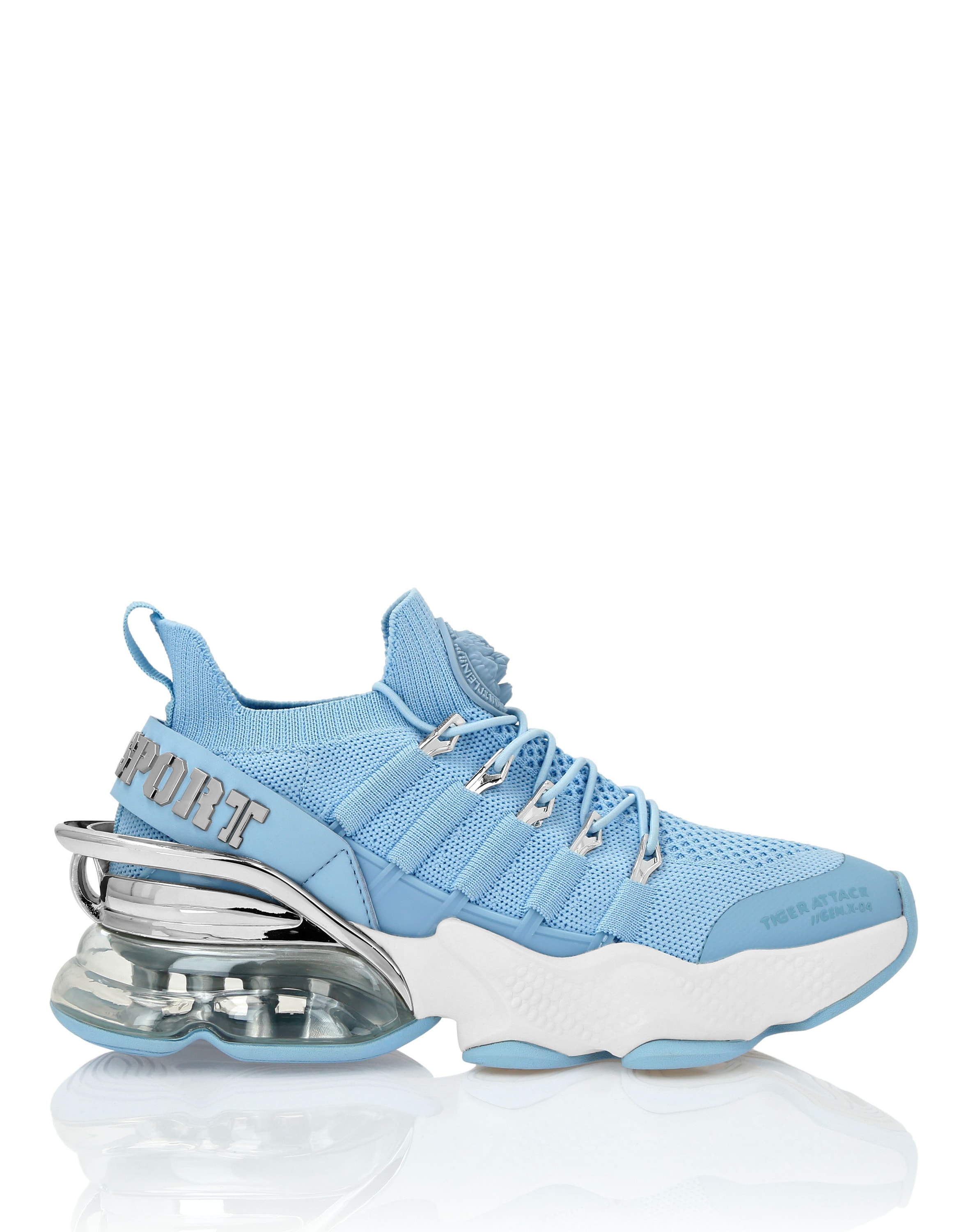 Plein Sport Tiger Attack Sneaker Blue 39 4