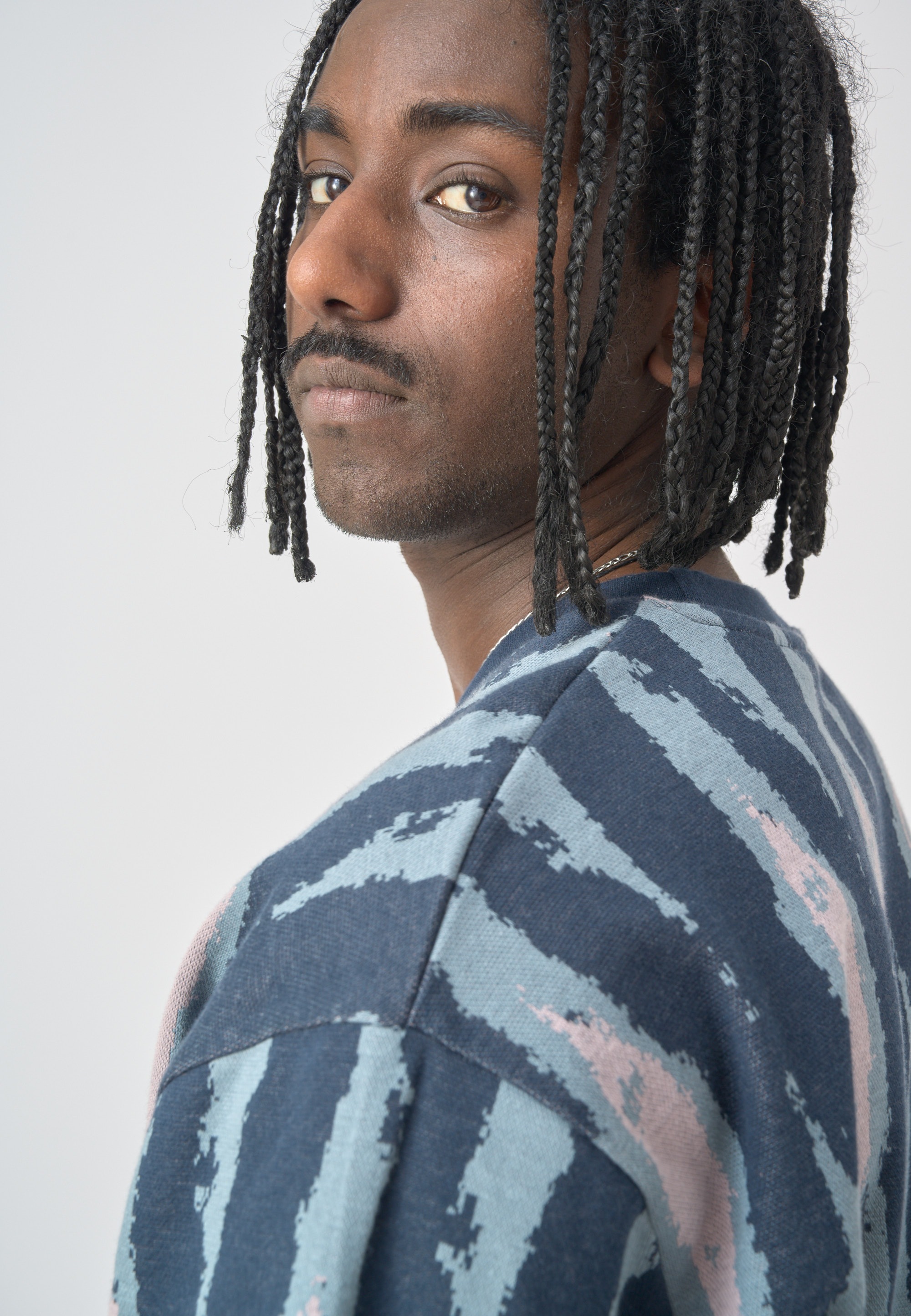Cleptomanicx Strickpullover »Boxy Crewneck Scratch Crew«, mit lockerem Schnitt