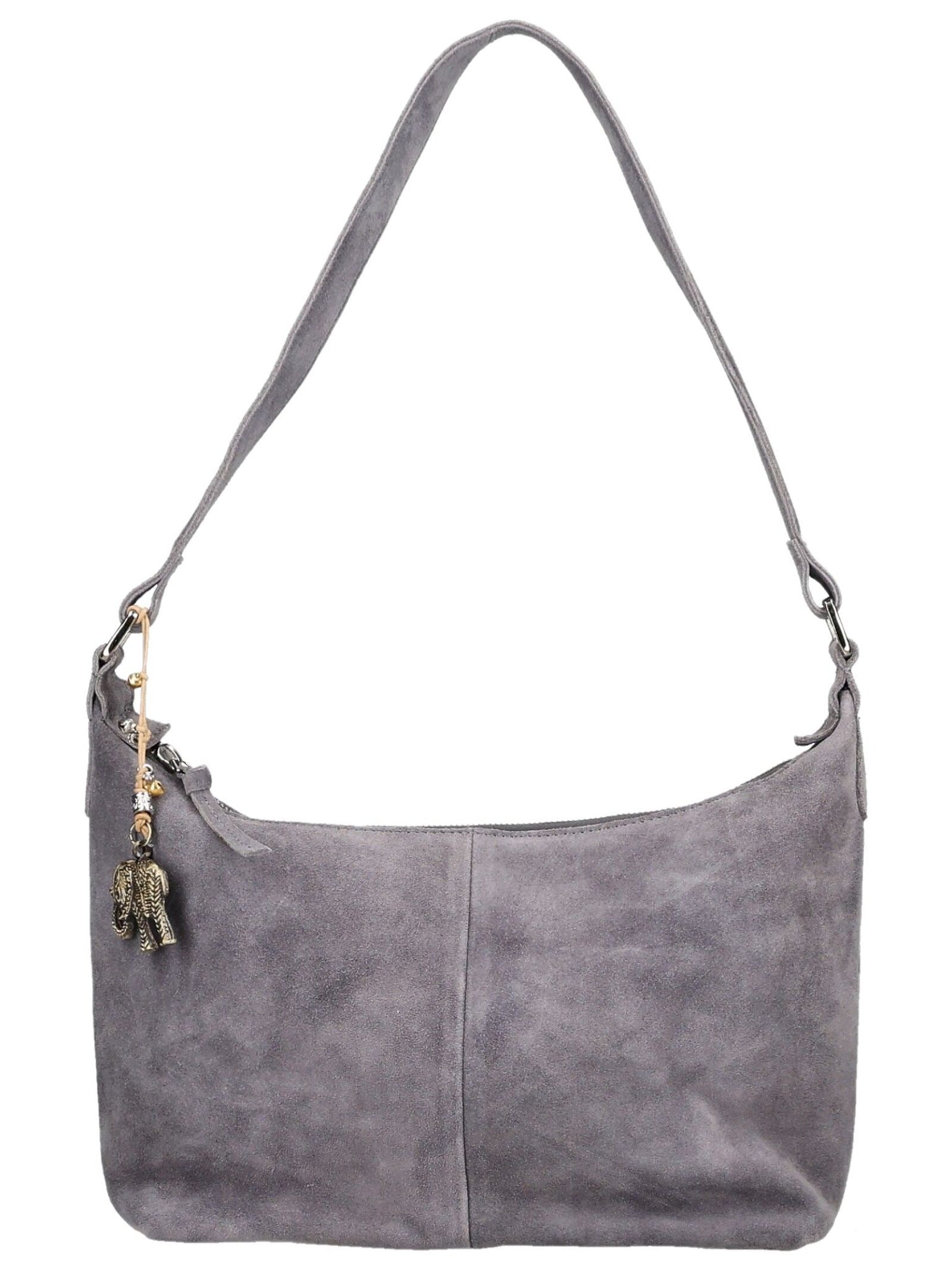 Anokhi Umhängetasche "ANOKHI Taschen Veloursleder"
