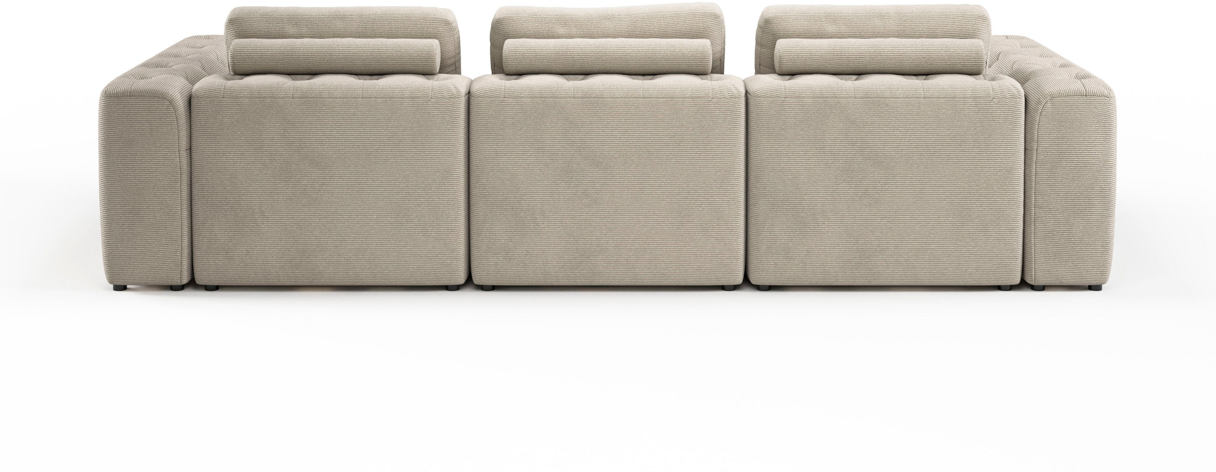 RAUM.ID 3-Sitzer »Cushid«, Modulsofa, bestehend aus 3 Teilen, Breite 300 cm