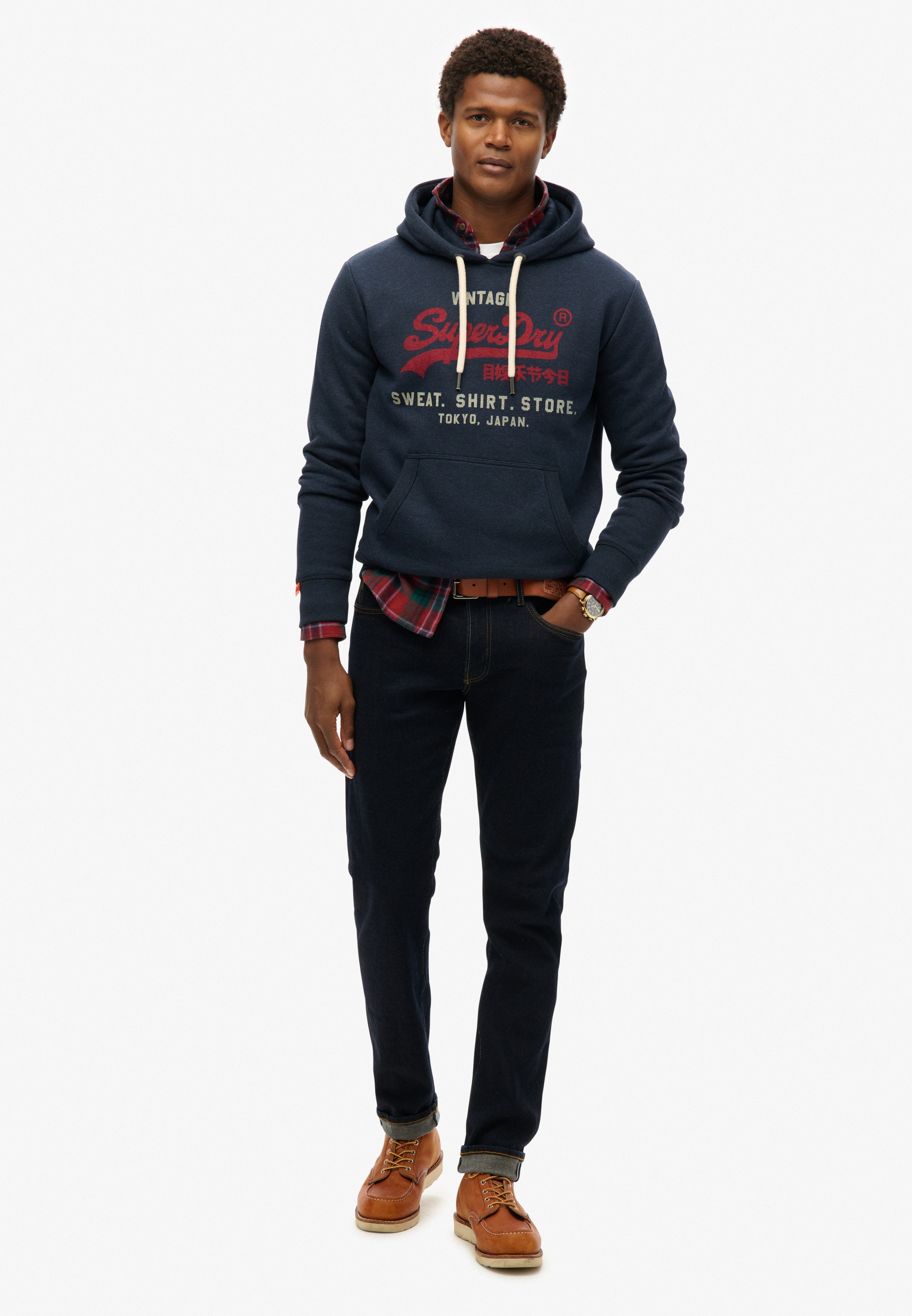 Superdry Kapuzensweatshirt »SD-VL HERITAGE RELAXED HOOD«