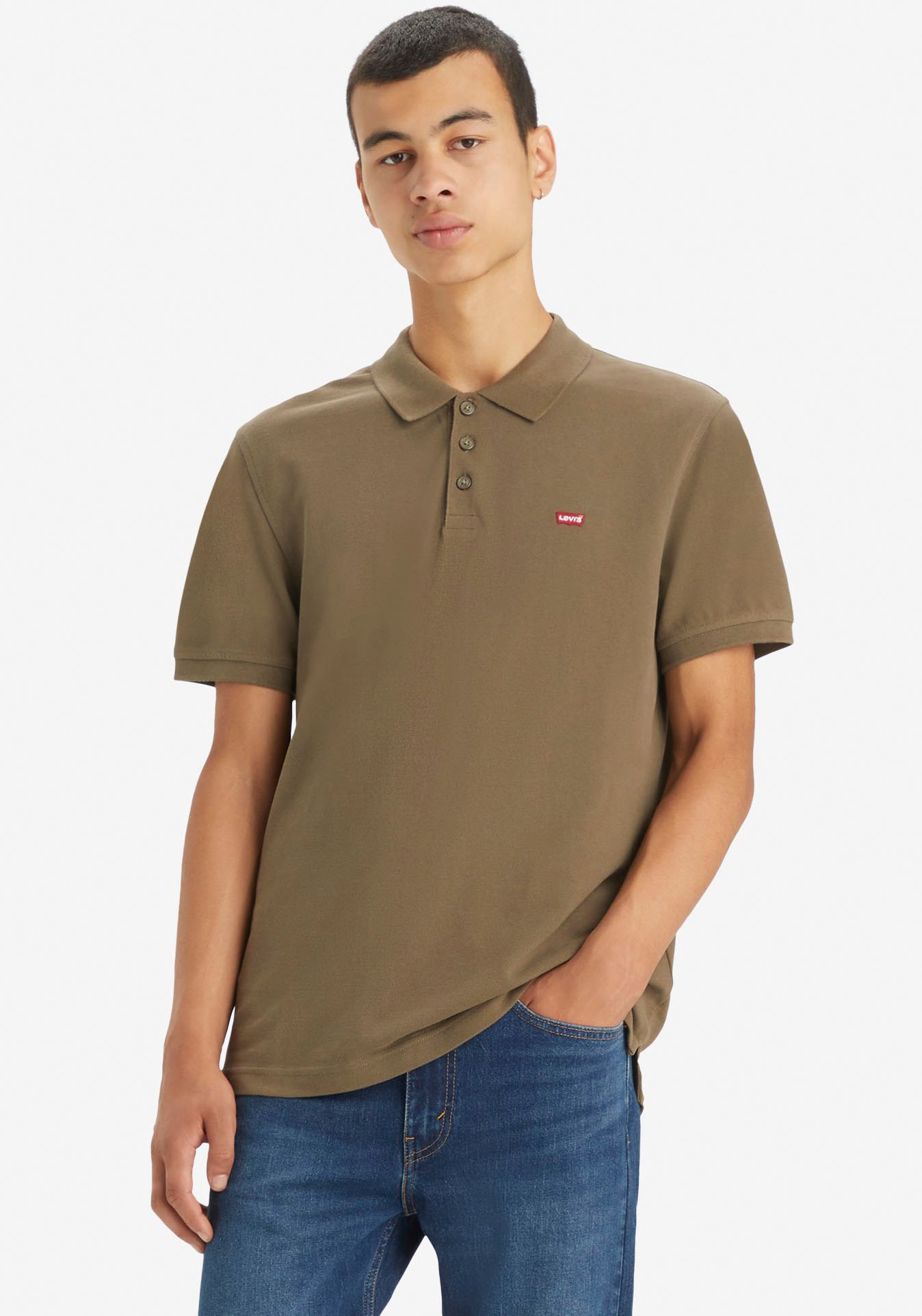 Levis Poloshirt "LE NEW LEVIS HM POLO", mit kleinem Batwing-Logo