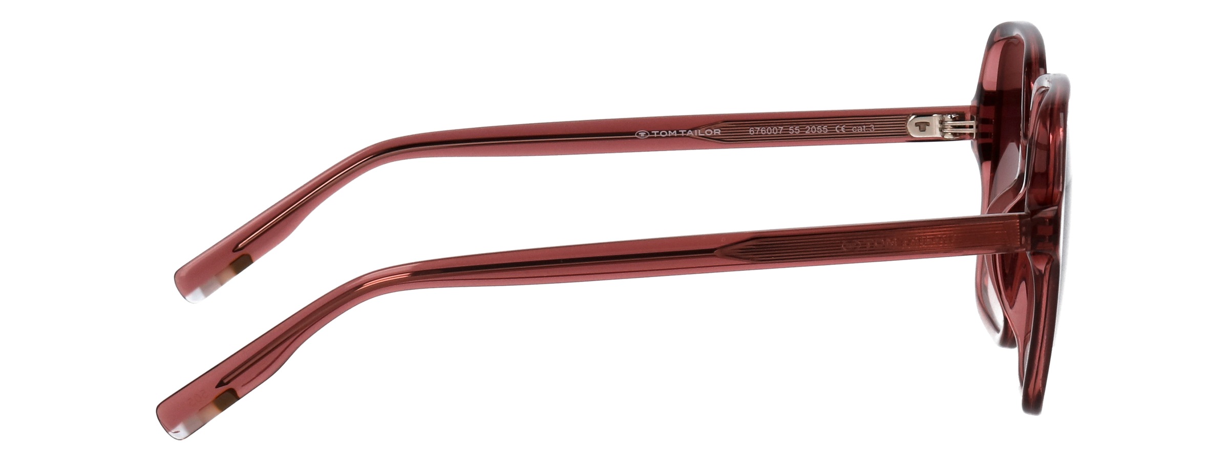 Tom Tailor Lunettes De Soleil Pour Femme 676007 Red / Rose / Viol 02 One Size Femme 2