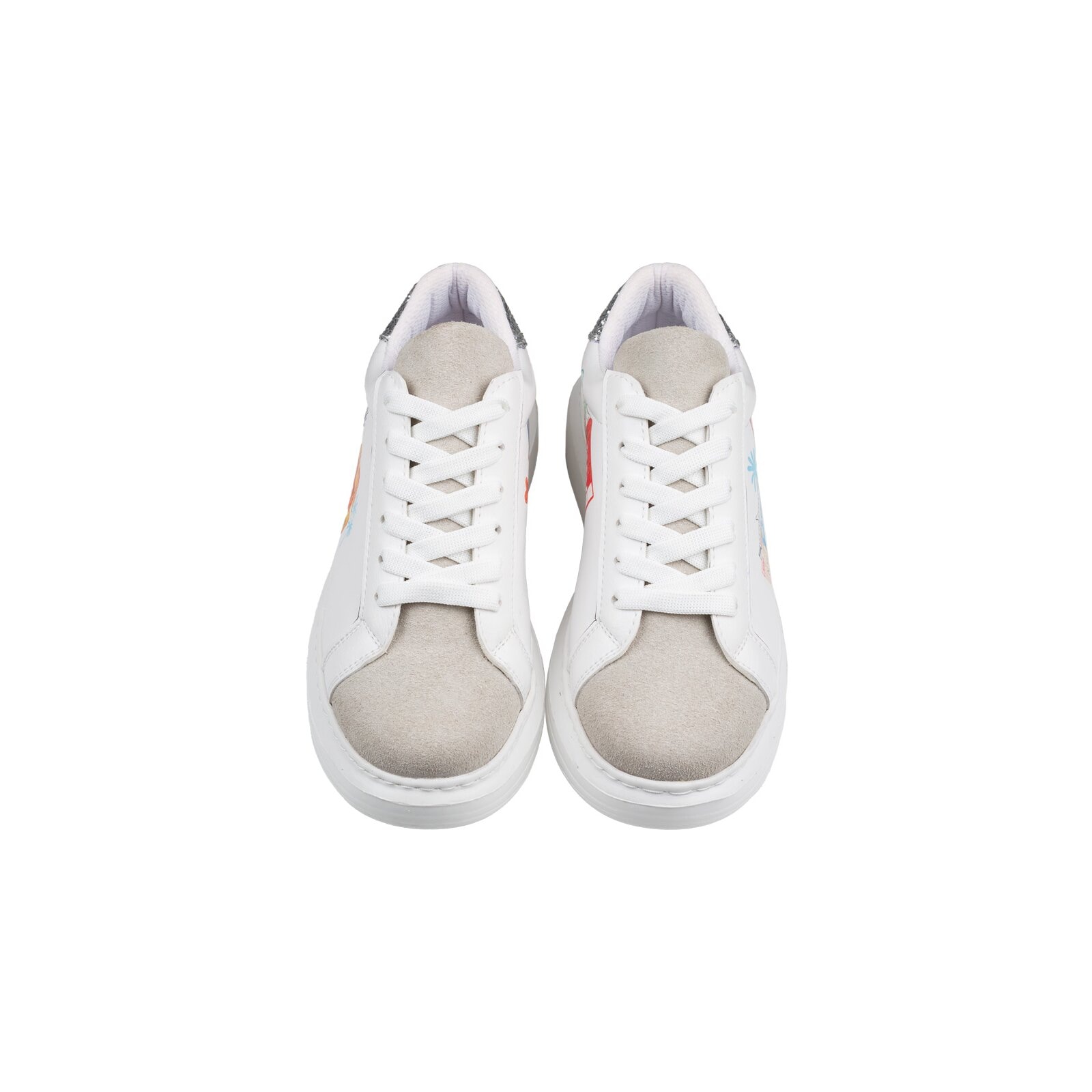 DOGO Sneaker »Verona Low-Top Sneaker Travel Collage Damen Sneaker«  Handgefertigt
