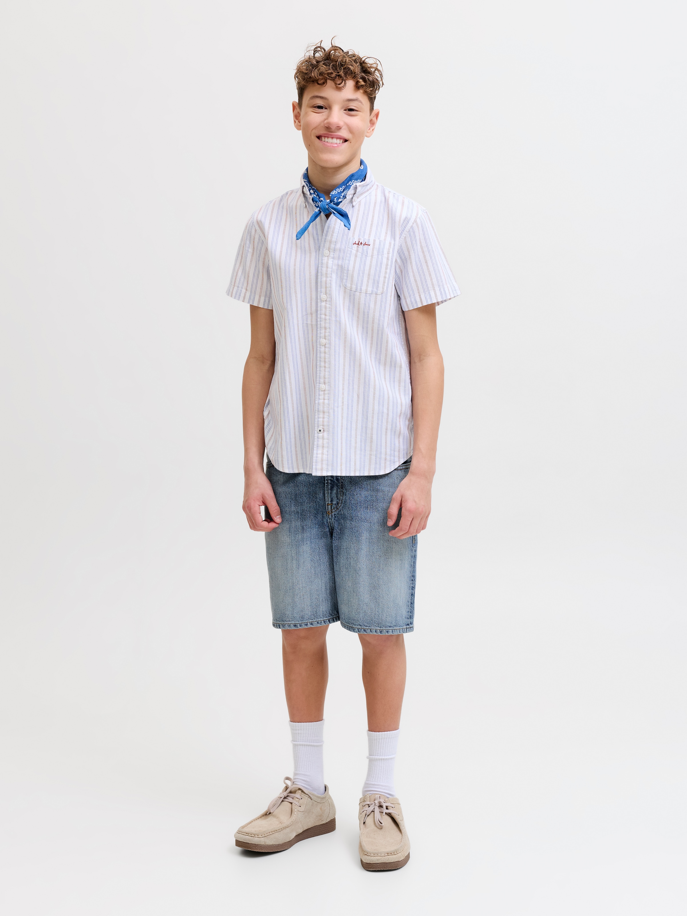 Jack & Jones Junior Shorts »JJITONY JJORIGINAL SHORTS AKM 280 JNR«  mit lässigem Used-Look