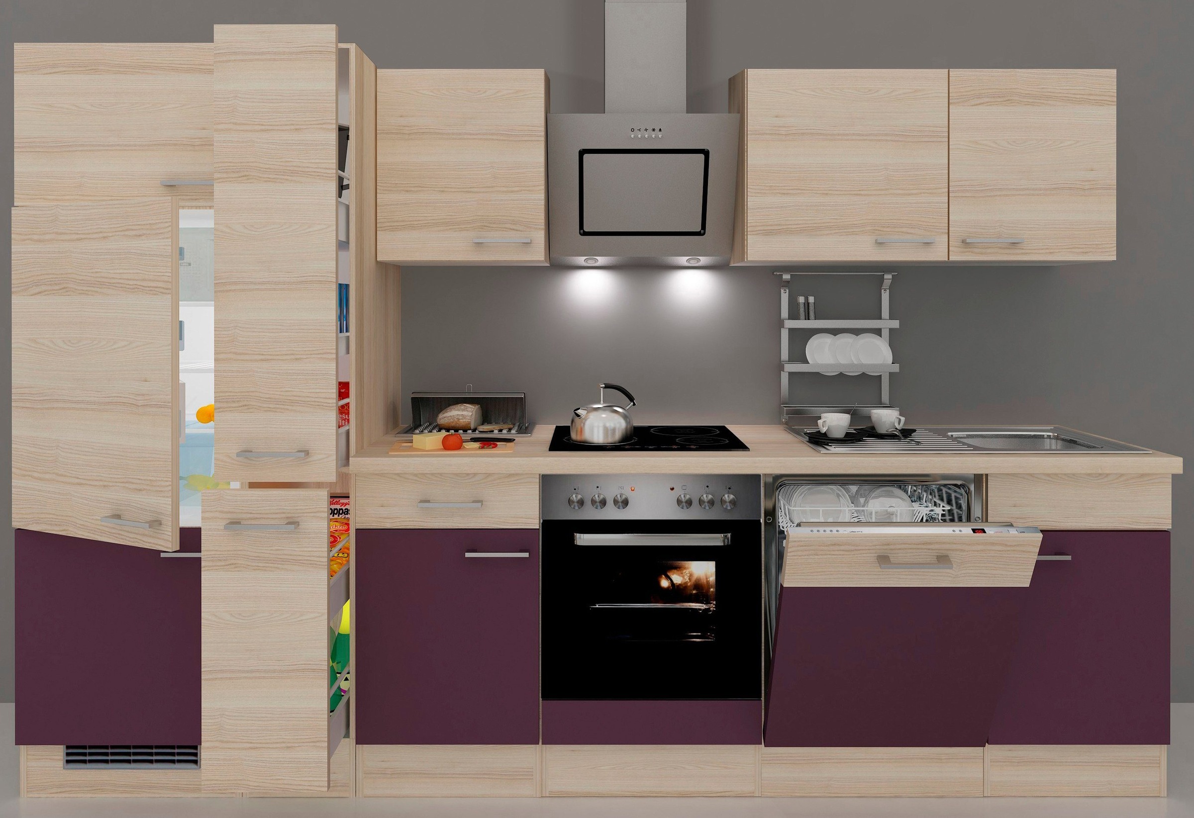 Flex-Well Unterschrank »Portland«, (B x H x T) 60 x 96 x 60 cm